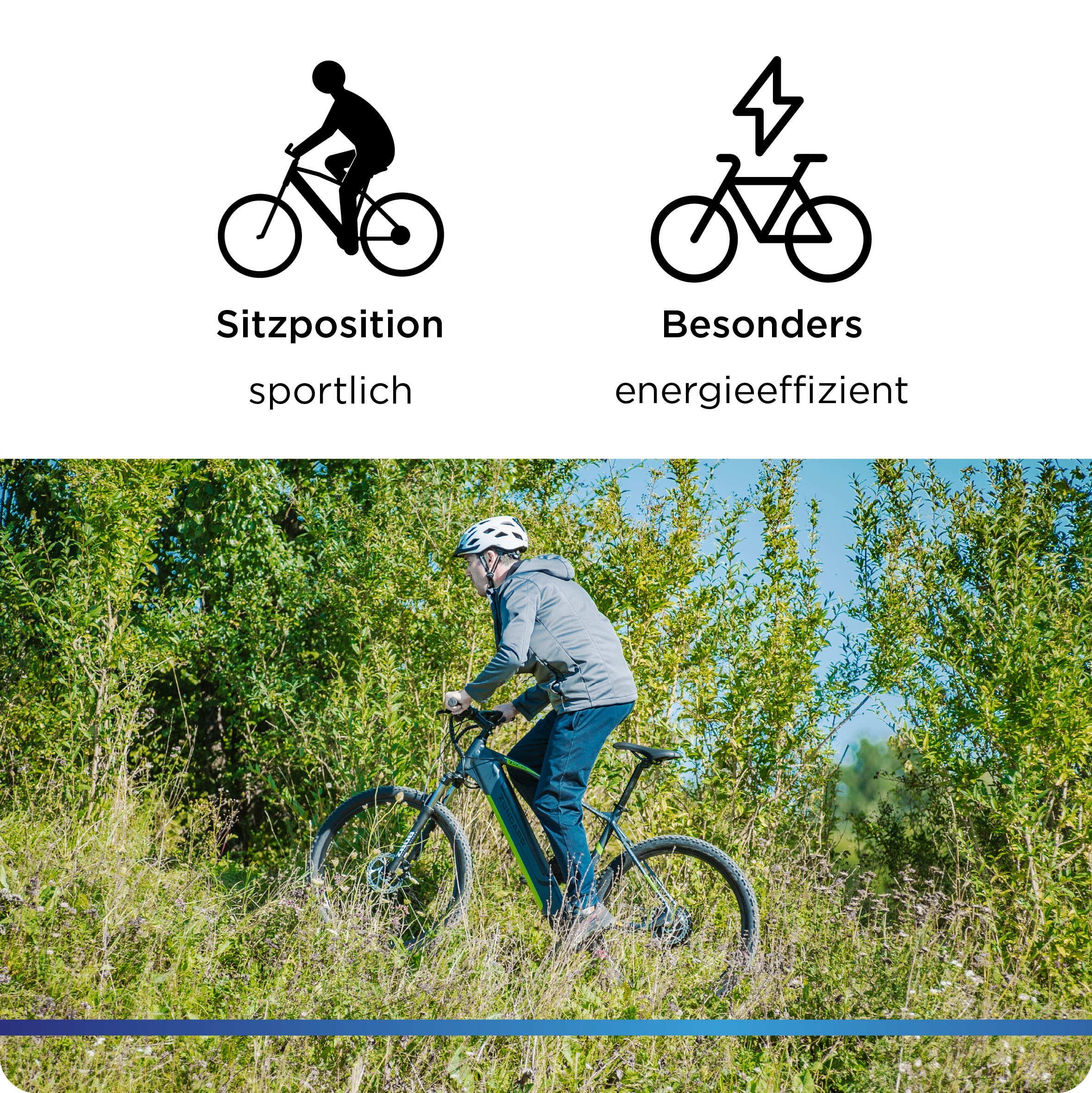 Zündapp E-Bike »Z808«, 10 Gang, Shimano, Deore RD-T6000, Heckmotor 250 W
