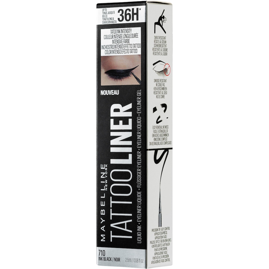 MAYBELLINE NEW YORK Eyeliner »Tattoo Liner Liquid Ink«