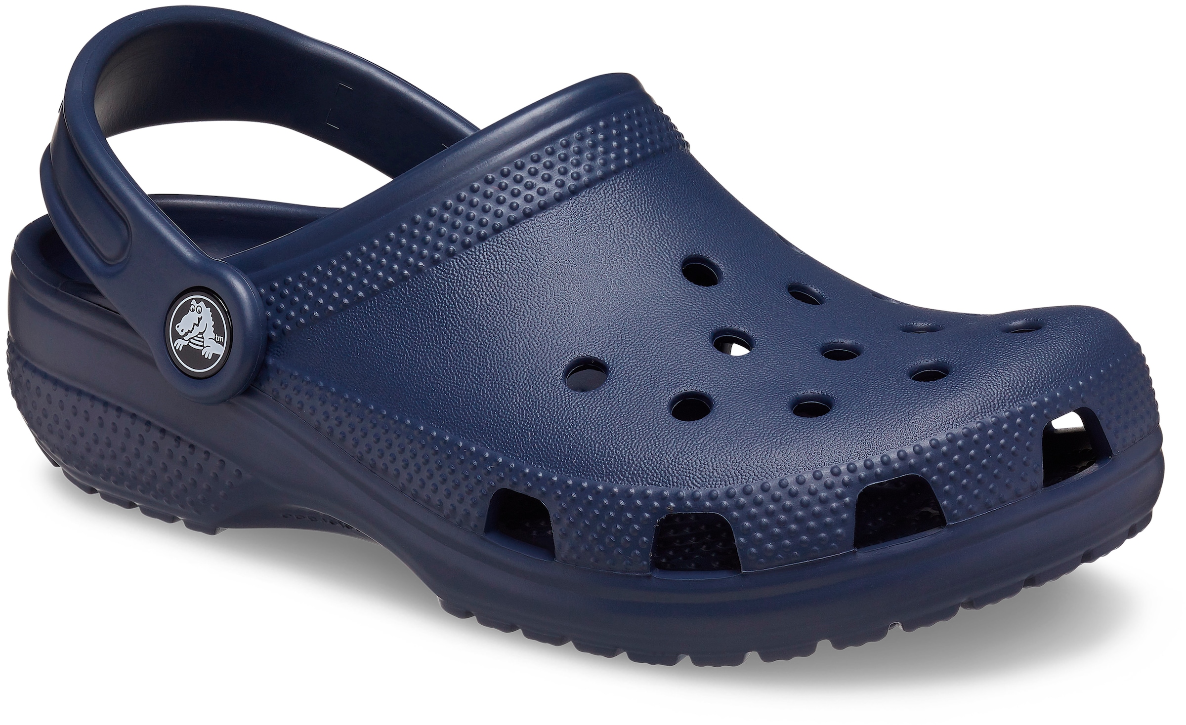 Crocs Clog »Classic K«, Sommerschuh, Hausschuh, Badeschuh mit schwenkbarem Fersenriemchen