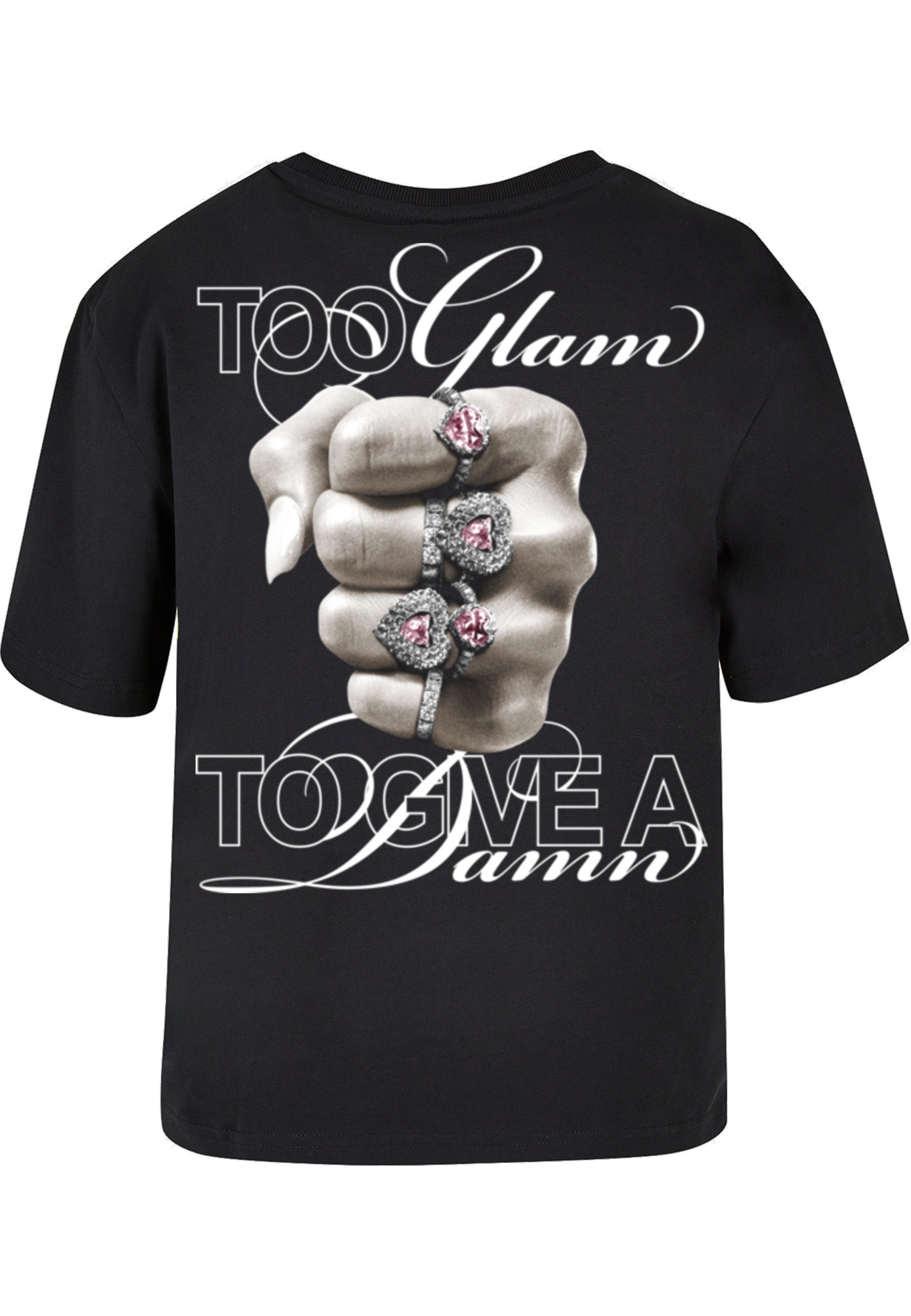 Miss Tee T-Shirt "Miss Tee Give A Damn Tee" 1 Stk. günstig online kaufen