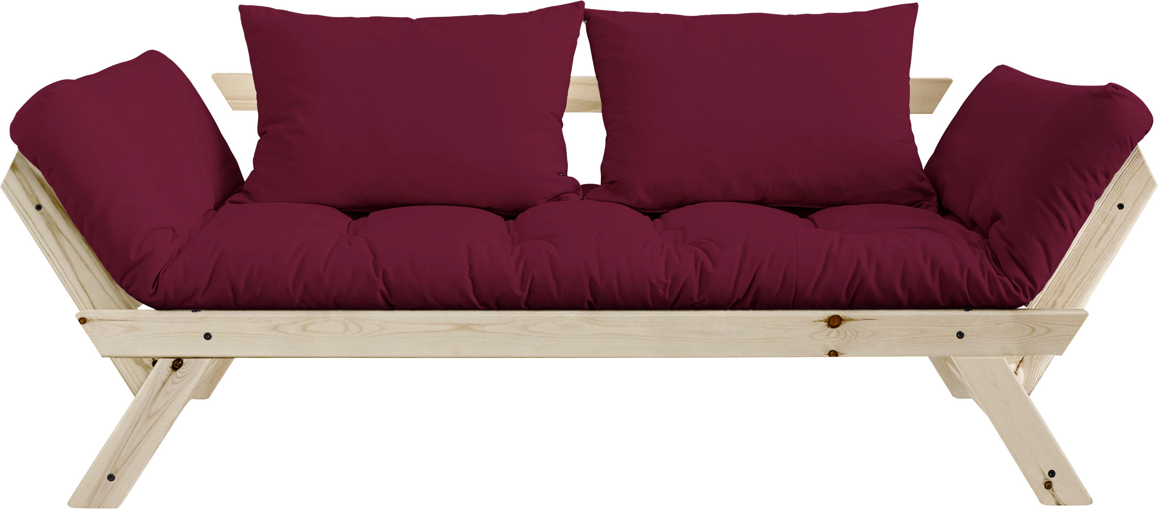 Karup Design Schlafsofa "Bebop, inkl. Futonmatratze – vielseitig klappbar, Breite: 180/200 cm" inkl. Futonmatratze