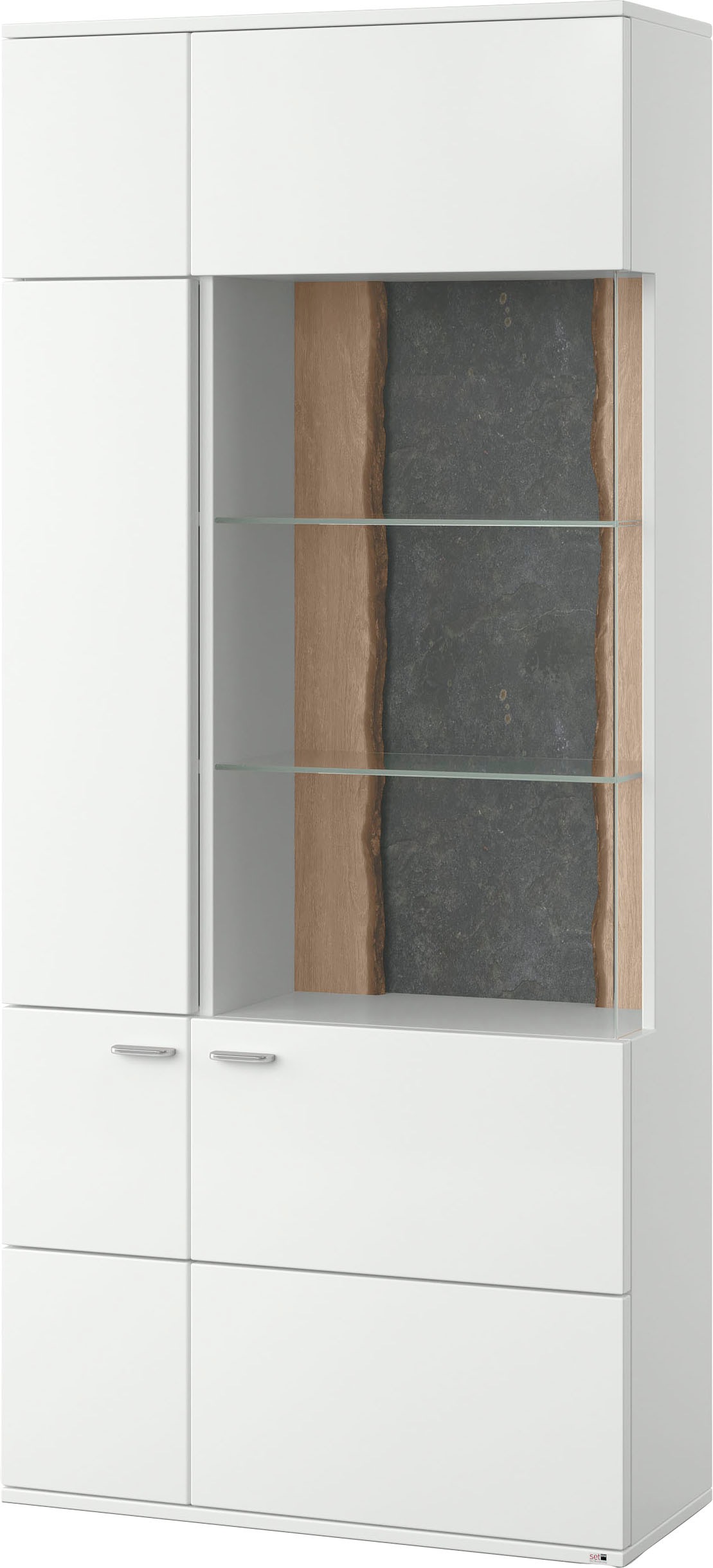 Thumbnail - set one by Musterring Stauraumvitrine "TACOMA" Typ 05/06, Höhe 207, 4 cm, mit getönter Glastür