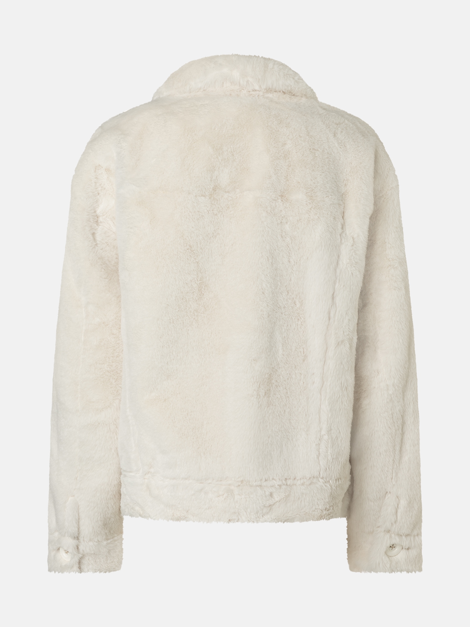 Lieblingsstück Plüschjacke »MaliL«, mit Hemdblusenkragen