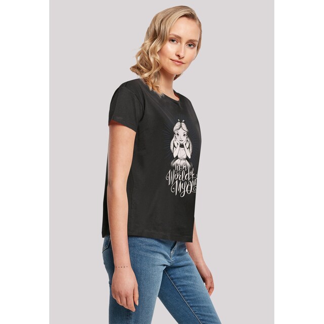 F4NT4STIC T-Shirt »Disney Alice im Wunderland In A World Of My Own«, Premium  Qualität online kaufen | BAUR