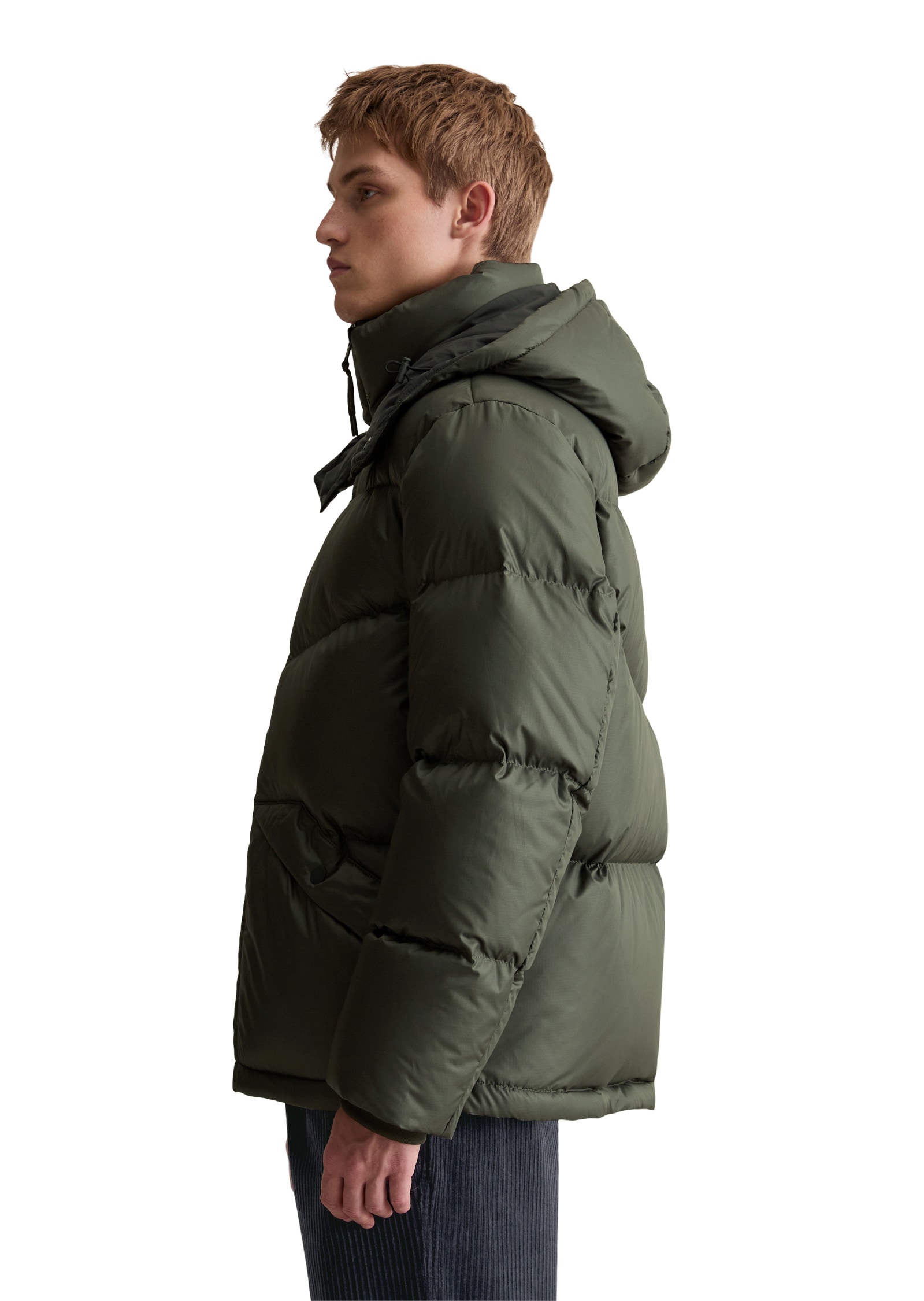 Marc O'Polo DENIM Outdoorjacke »mit abnehmbarer Kapuze« ohne Kapuze