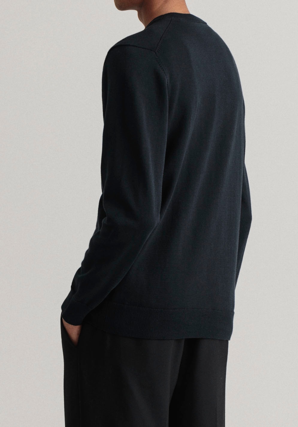 kaufen - ▷ BAUR NEW« COTTON V-NECK Gant »CLASSIC V-Ausschnitt-Pullover |