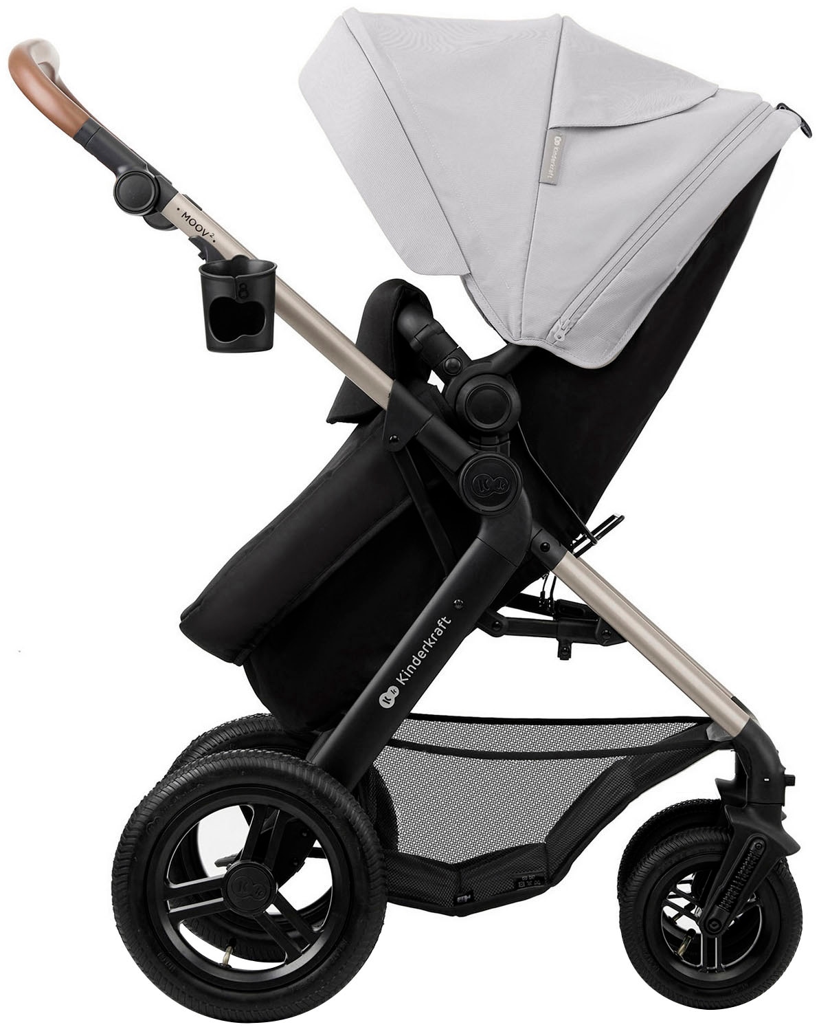 Kinderkraft Kombi-Kinderwagen »MOOV 2 Air 3IN1« 27 kg mit Luftreifen
