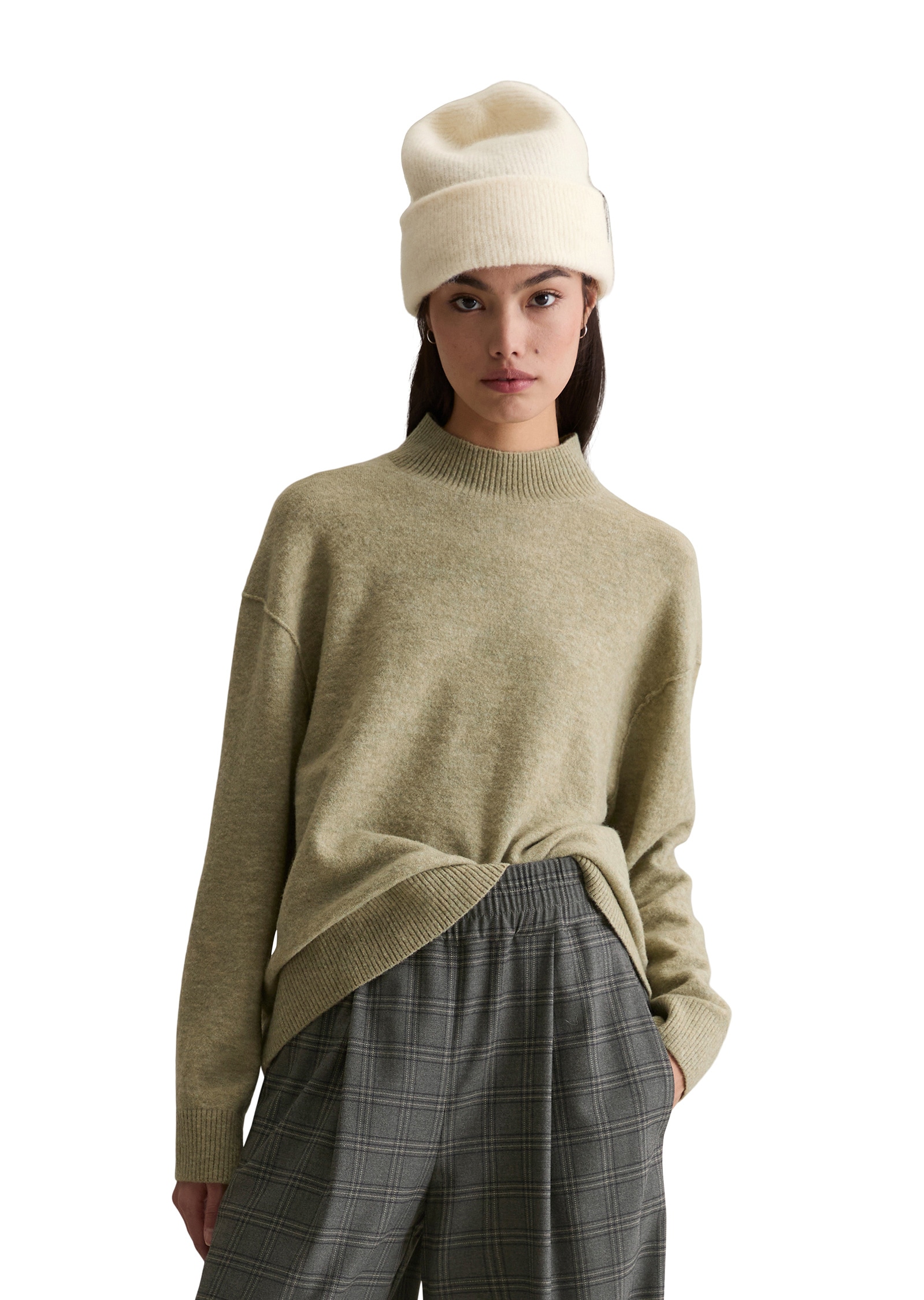 Marc OPolo DENIM Strickpullover "aus softem Schurwolle-Mix" günstig online kaufen