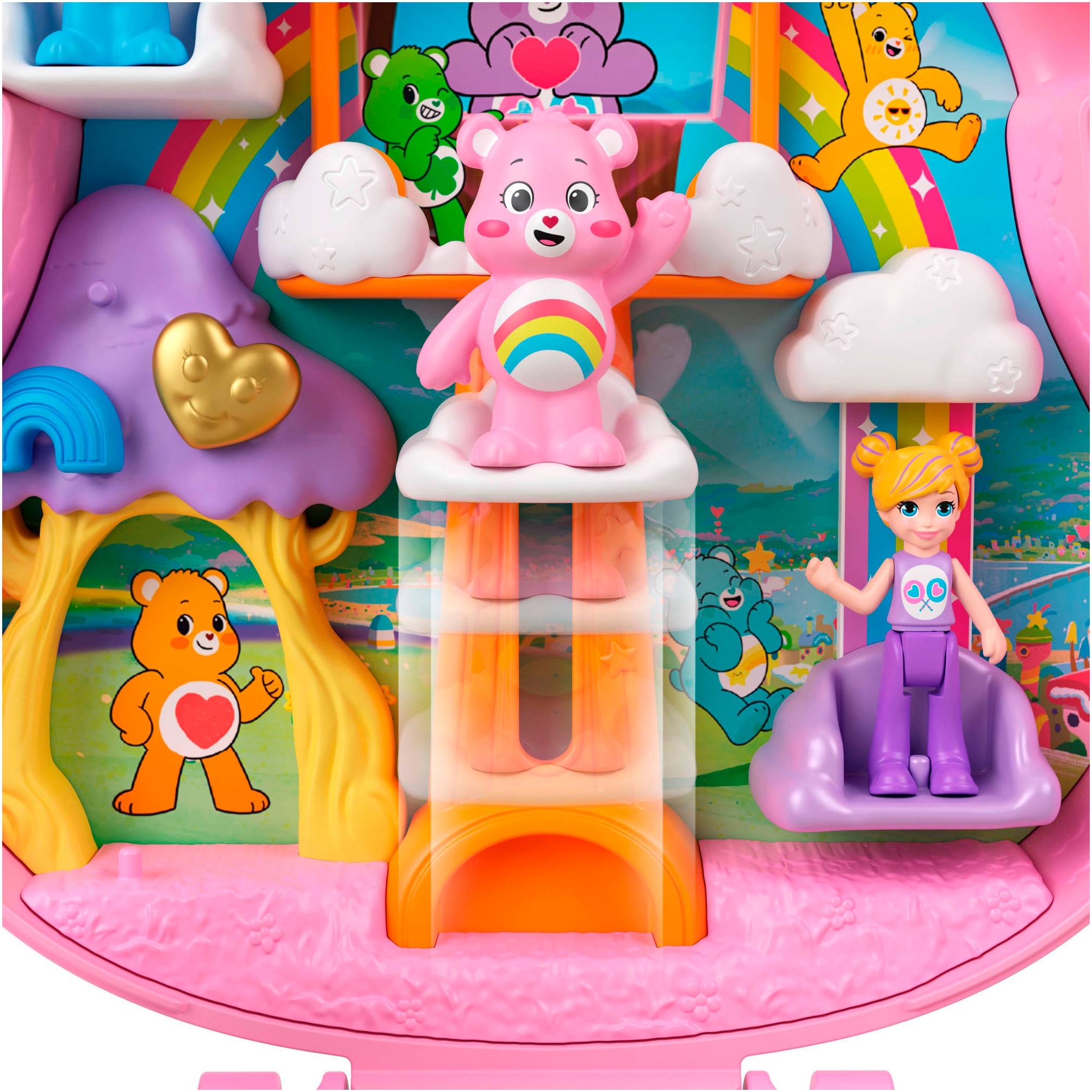 Polly Pocket Spielwelt »Glücksbärchis Schatulle«