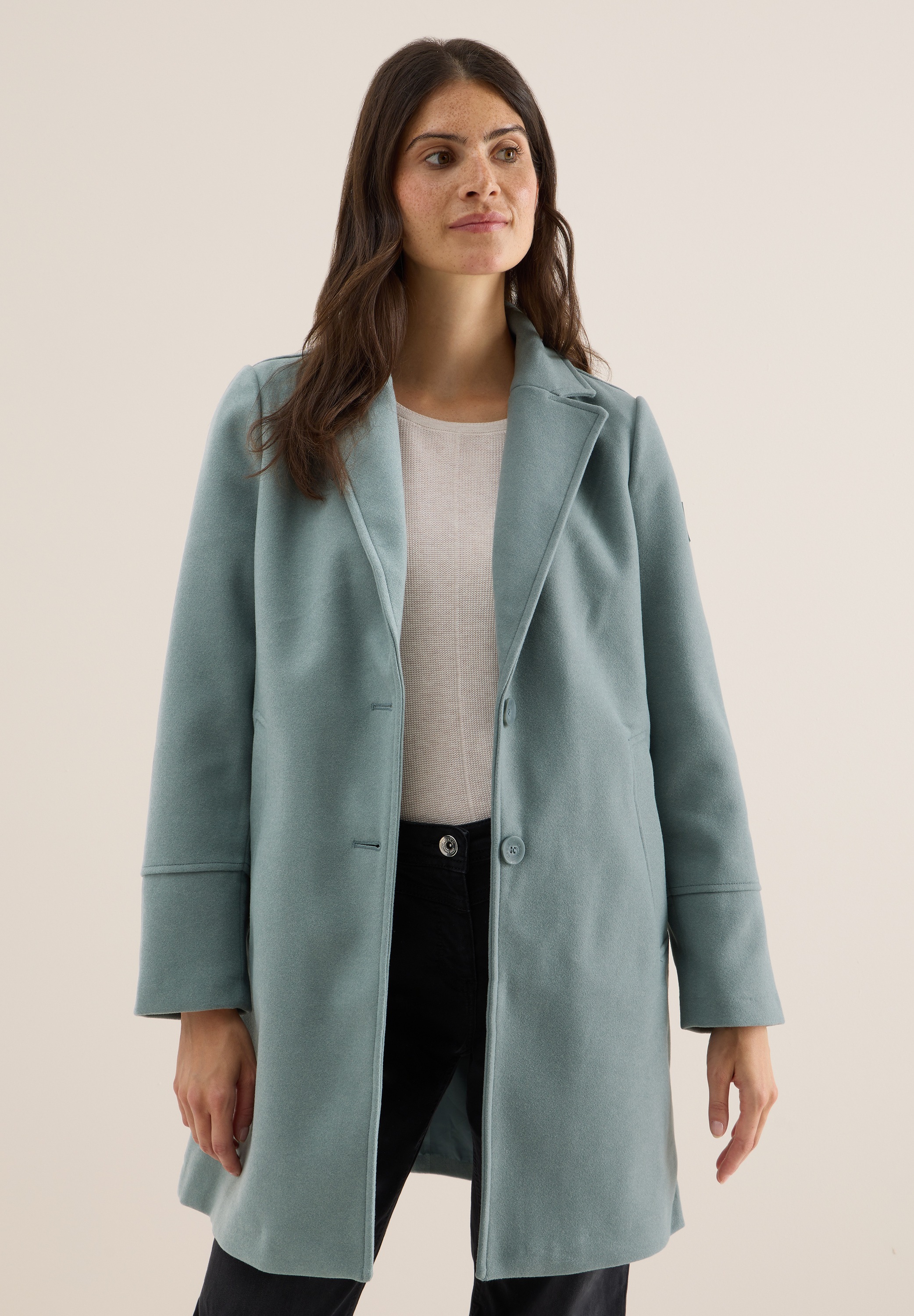 Cecil Wollmantel mit Reverskragen günstig online kaufen