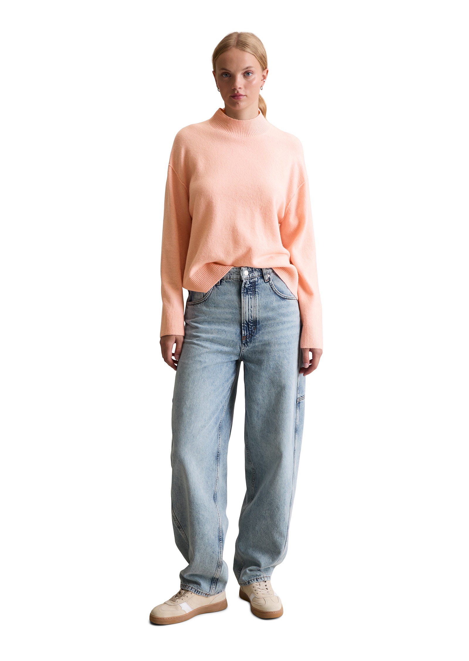 Marc O'Polo DENIM Strickpullover »aus softem Schurwolle-Mix«
