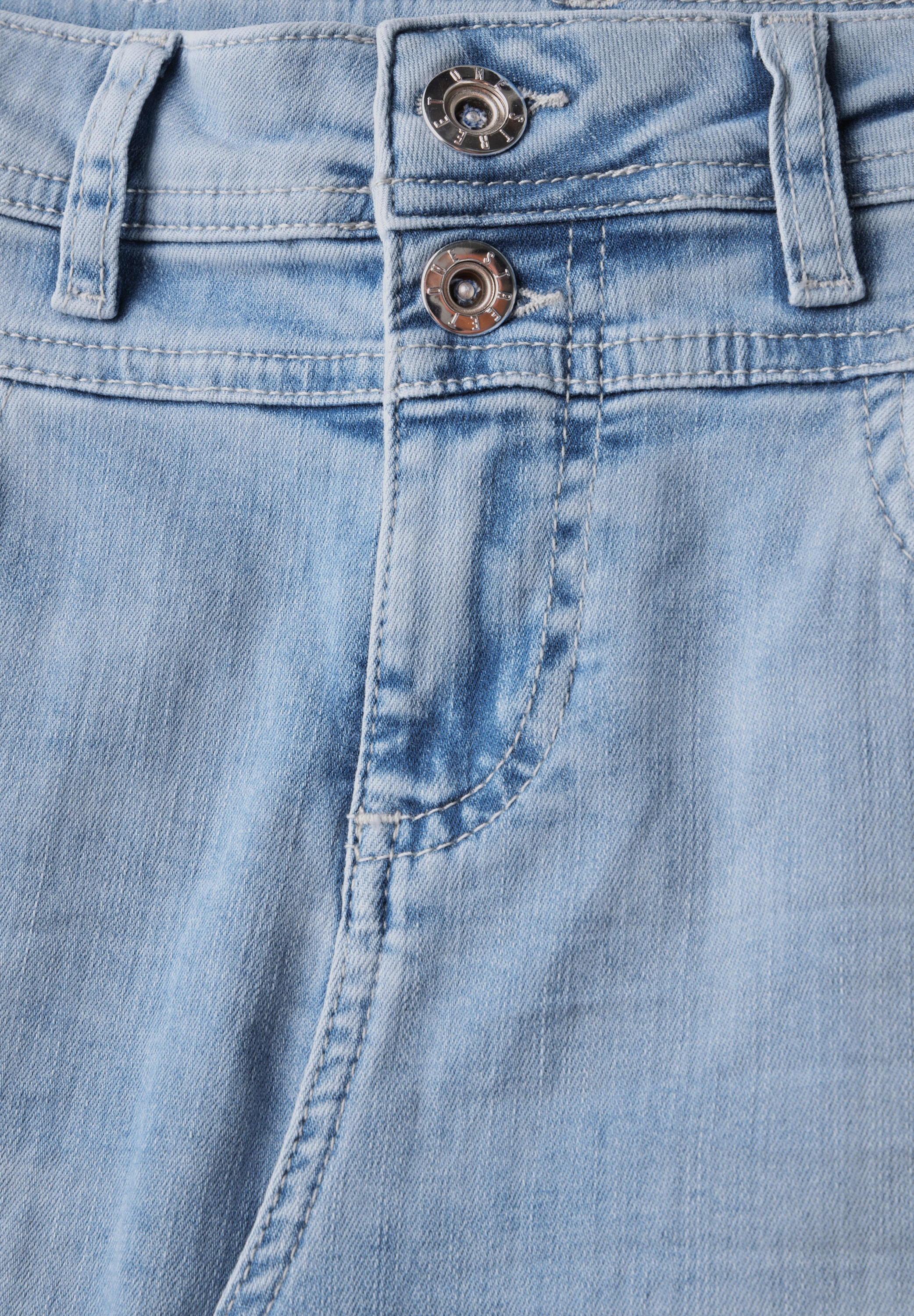 STREET ONE Comfort-fit-Jeans, High Waist