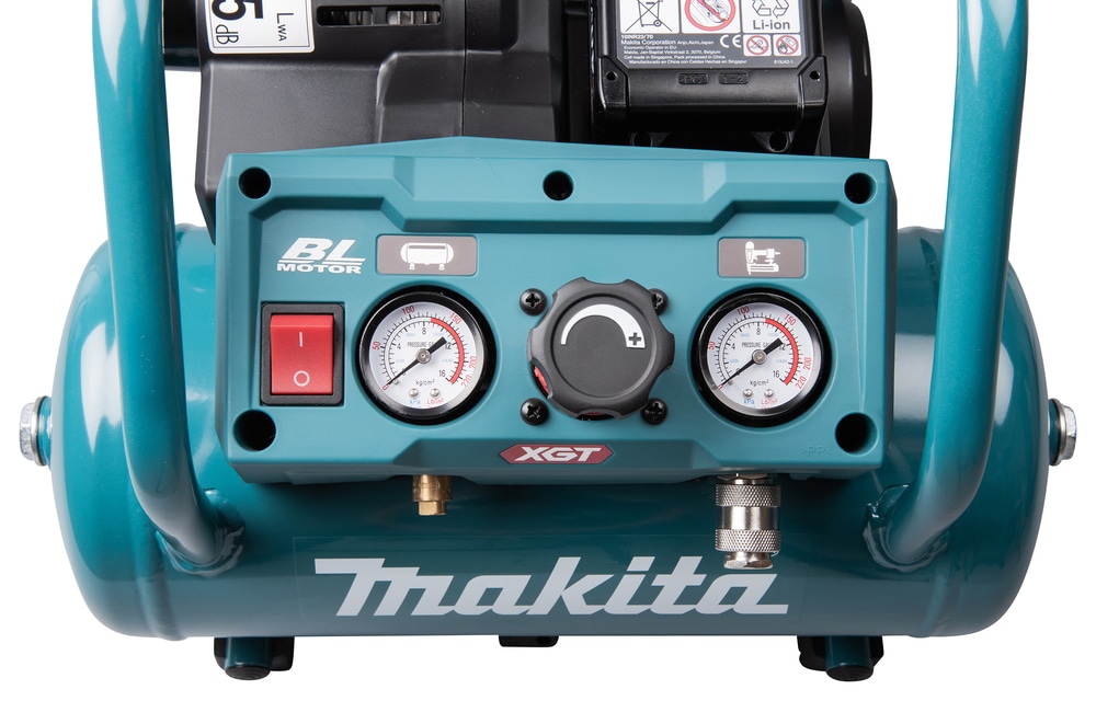 Makita Kompressor »»AC001GZ««, (XGT, 40V max., Kessel, 7,6 l), ohne Akku, ohne Ladegerät