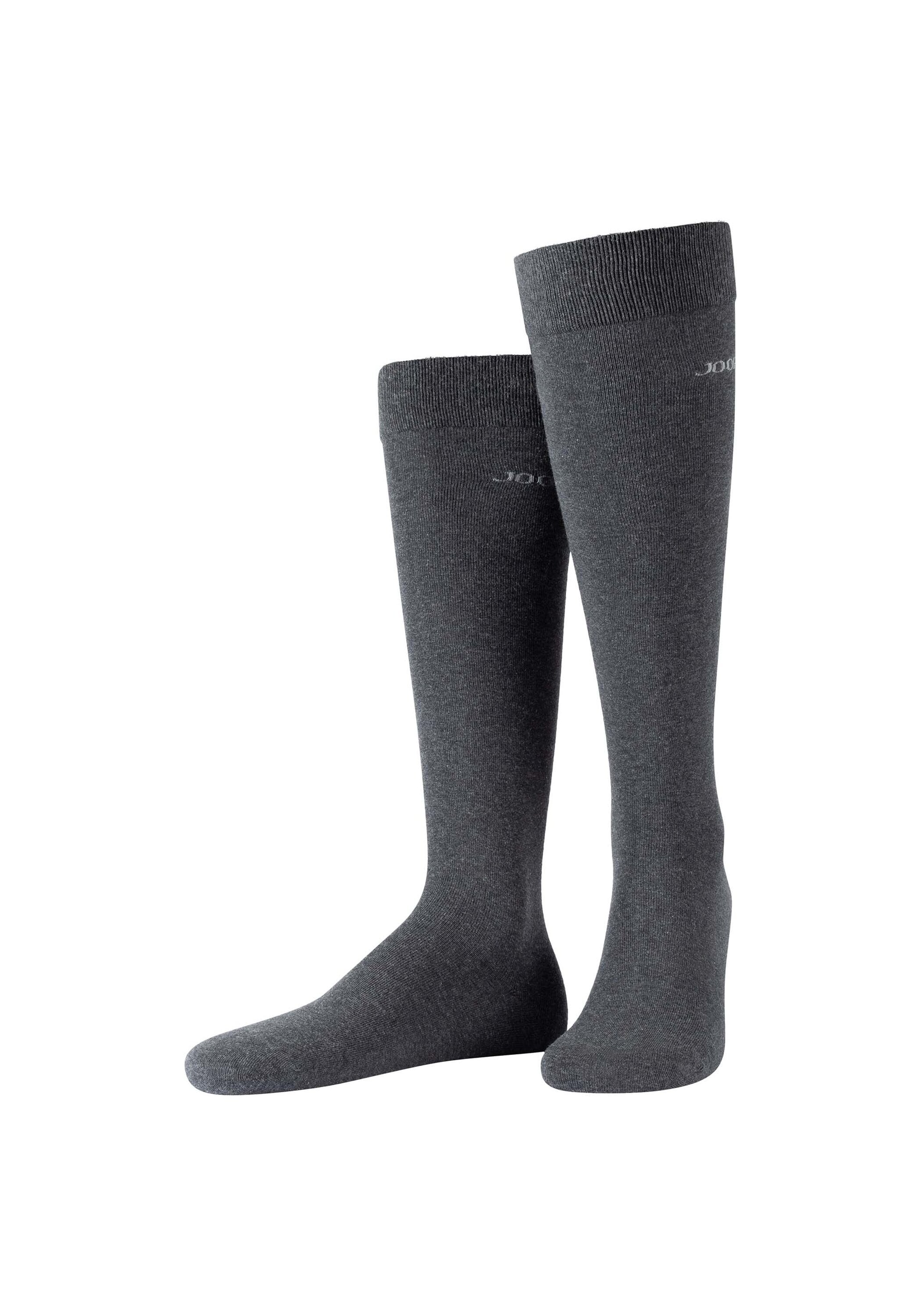 JOOP! Kniestrümpfe »Socken Unisex premium essential cotton Knee High 2p 2er Pack«