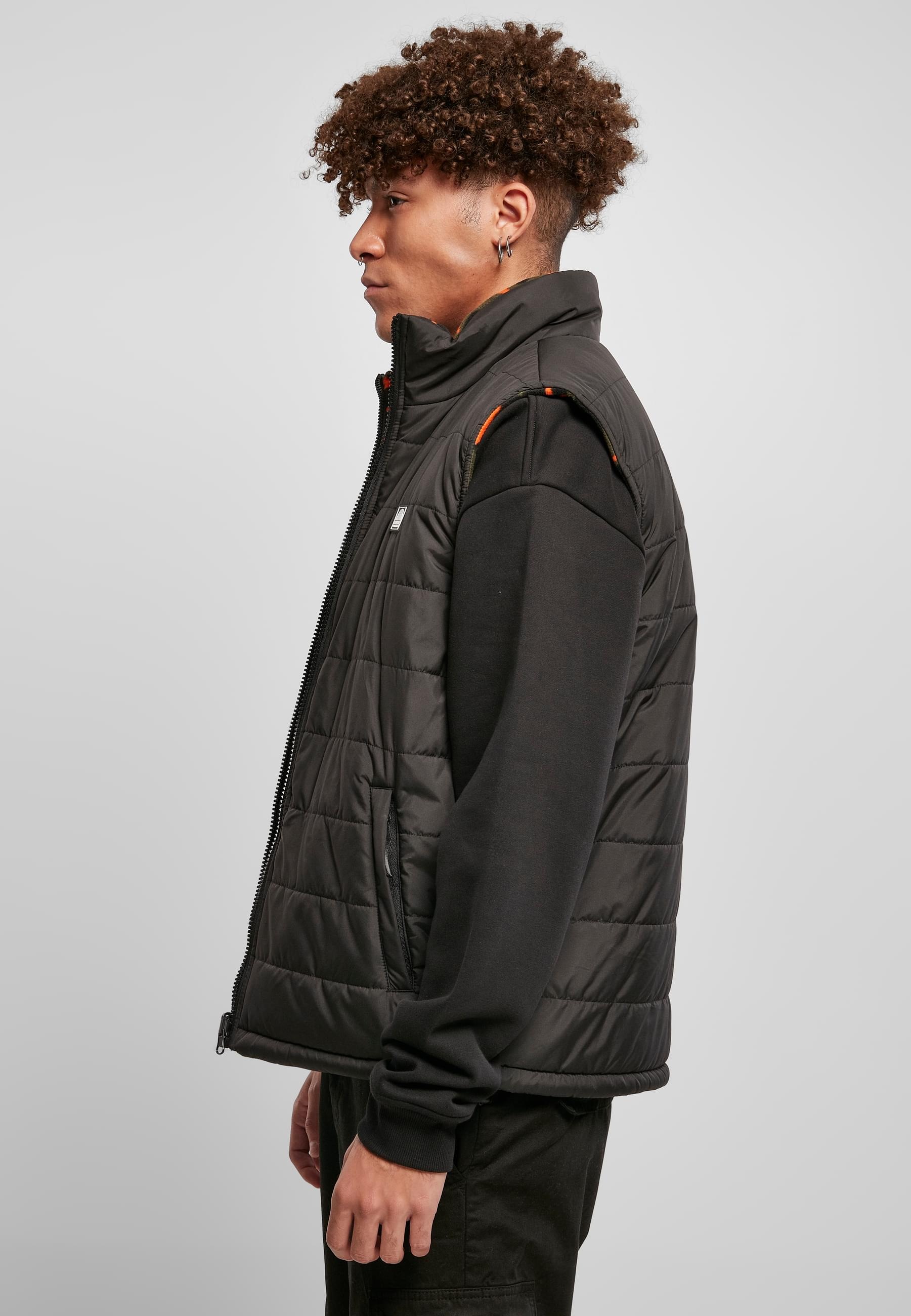 Southpole Jerseyweste »Southpole Herren Southpole Reversible Bubble Vest« 1 Stk. tlg.