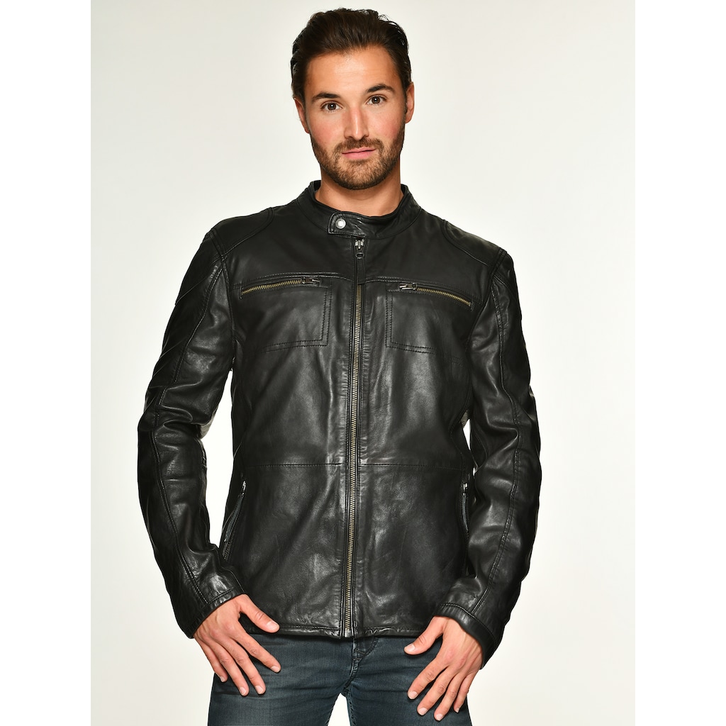 MUSTANG Lederjacke »Johannes«