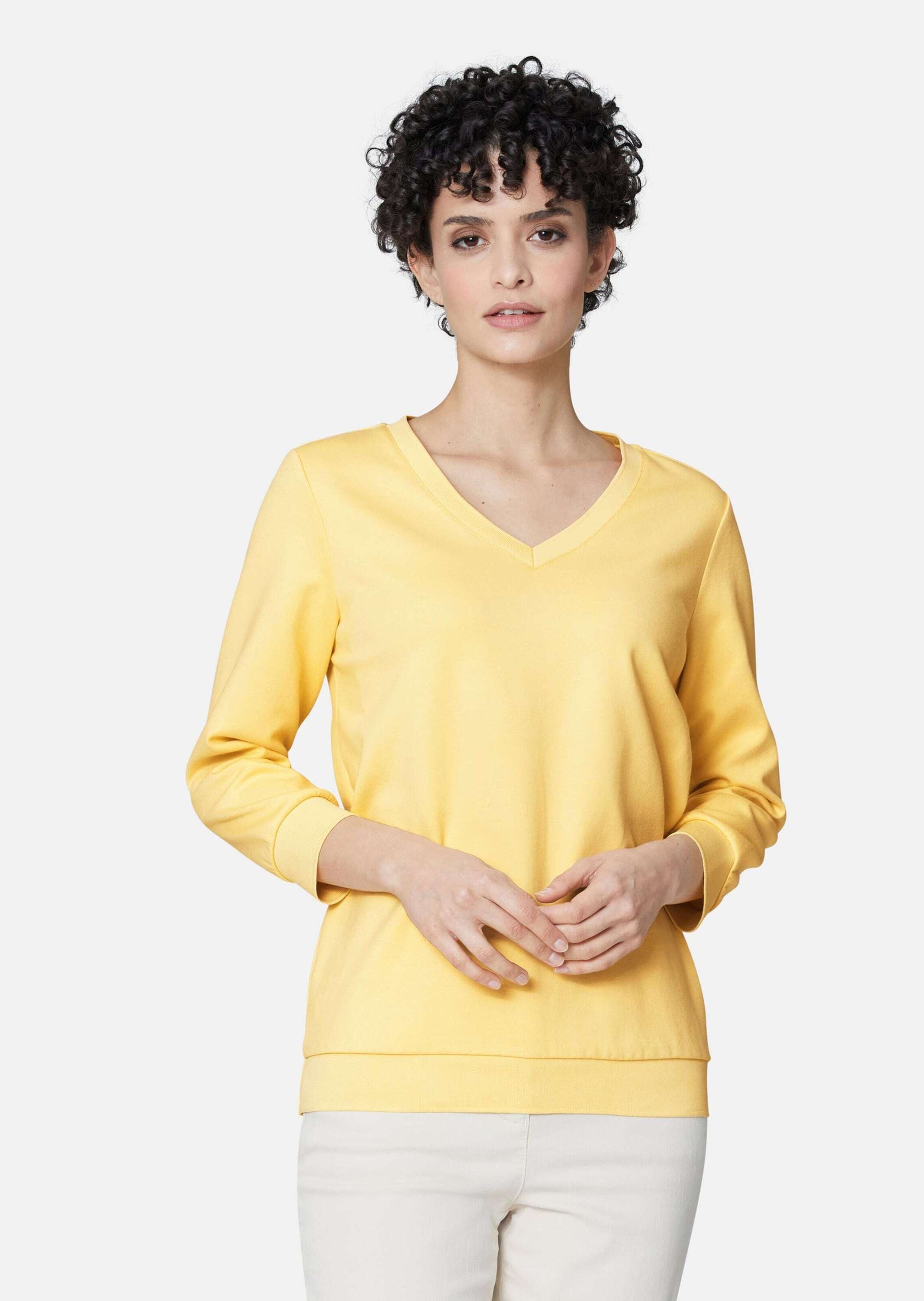 MADELEINE 3/4-Arm-Shirt »Sweatshirt Sweatshirt mit 3/4-langen Ärmeln.«