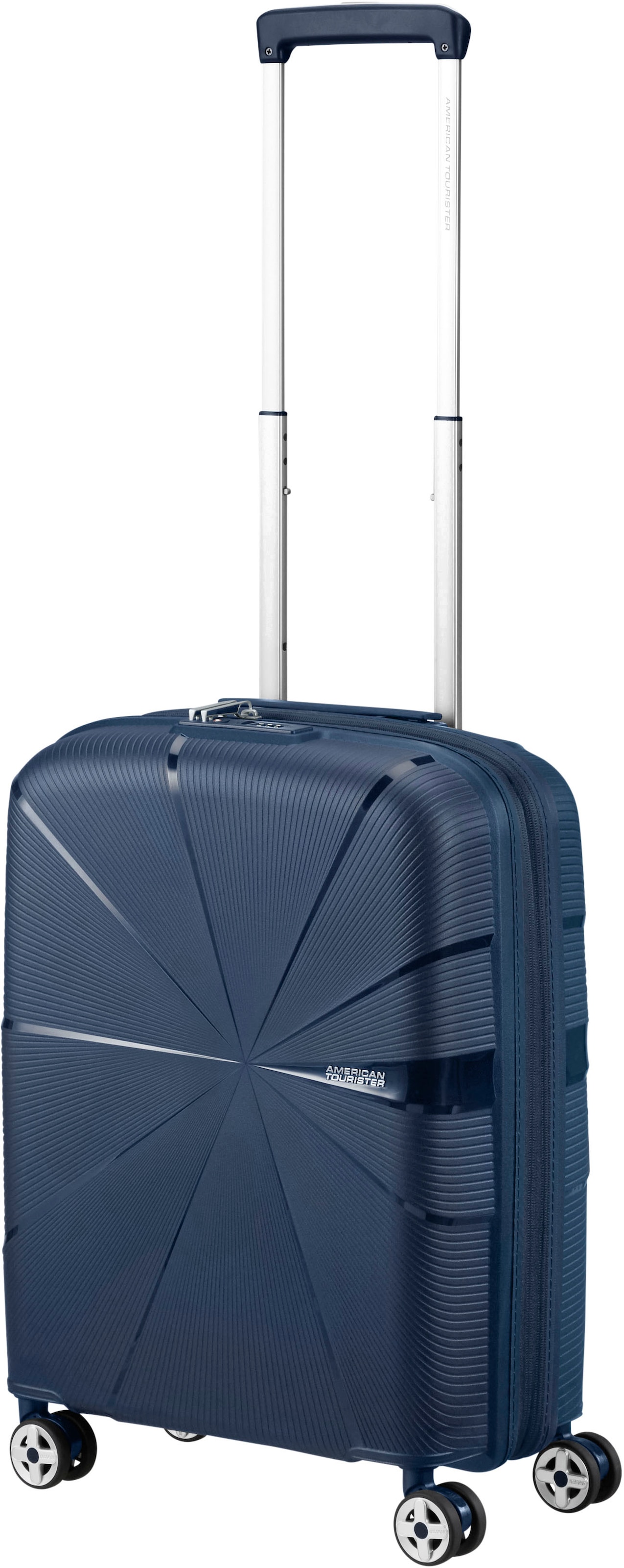 American Tourister® Hartschalen-Trolley »STARVIBE, in verschiedenen Farben und Größen«, 4 Rollen, Handgepäck-Koffer Reisegepäck Koffer TSA-Zahlenschloss