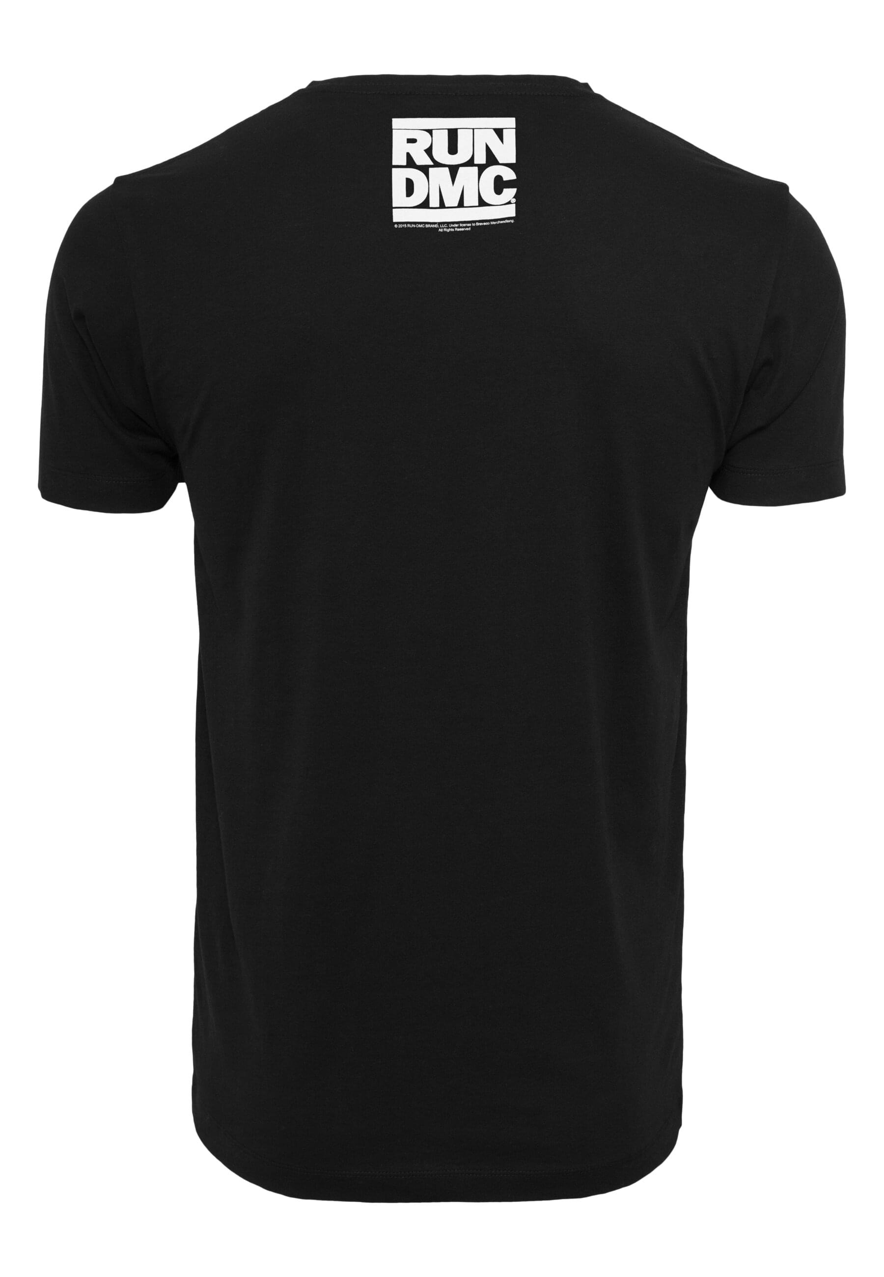 MisterTee T-Shirt "MisterTee Herren Run DMC Logo Tee" 1 Stk. tlg. günstig online kaufen