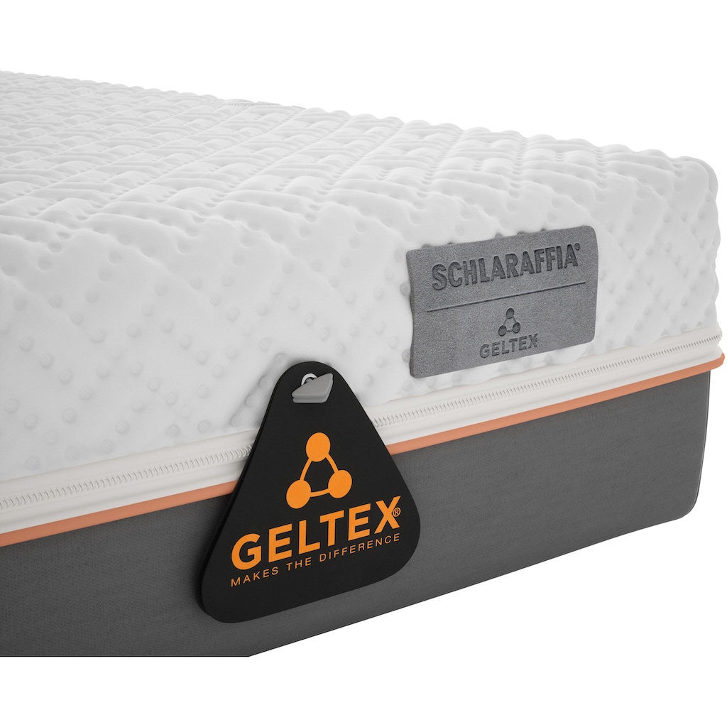 Schlaraffia Gelschaummatratze »Matratze GELTEX® Quantum 180, 90x200 cm und weitere Größen erhältlich«, 18 cm hoch, Raumgewicht: 45 kg/m³, (1 St.), GELTEX® macht den Unterschied!