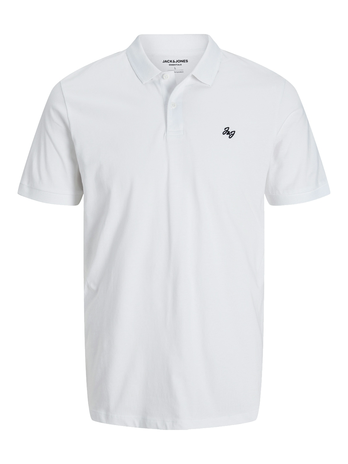 Jack & Jones Poloshirt »JJEJERSEY LOGO POLO SS SN«, mit Logo Stickerei