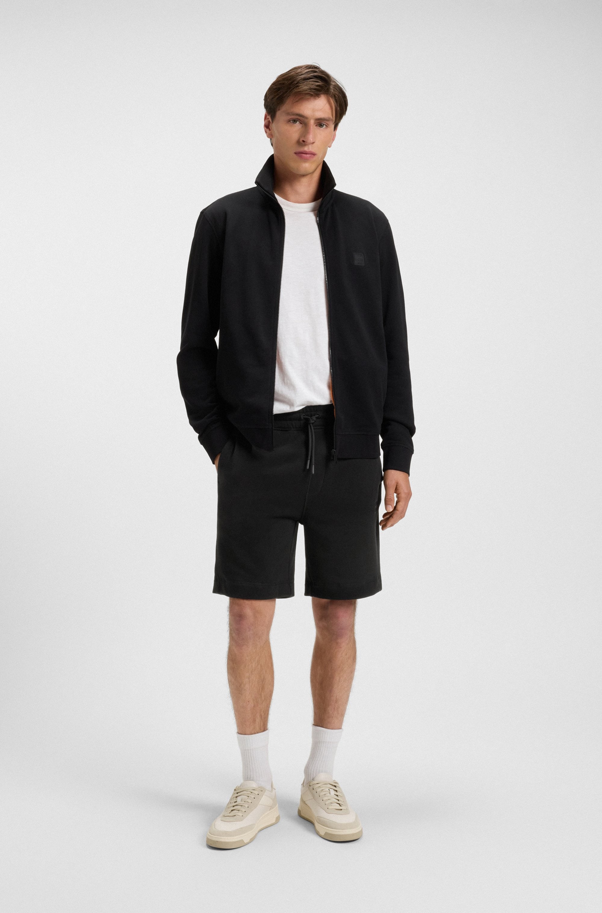 BOSS ORANGE Sweatshorts »Sewalk«, mit BOSS Markenlabel