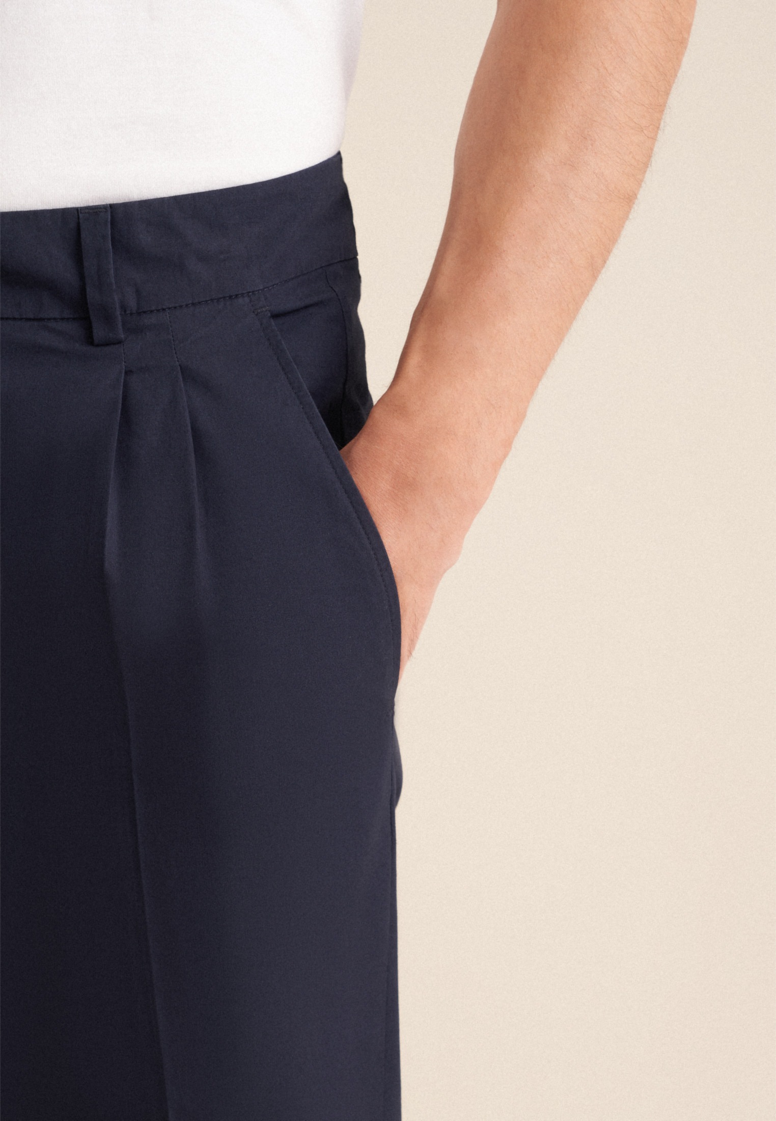 seidensticker Chinohose »Schwarze Rose«