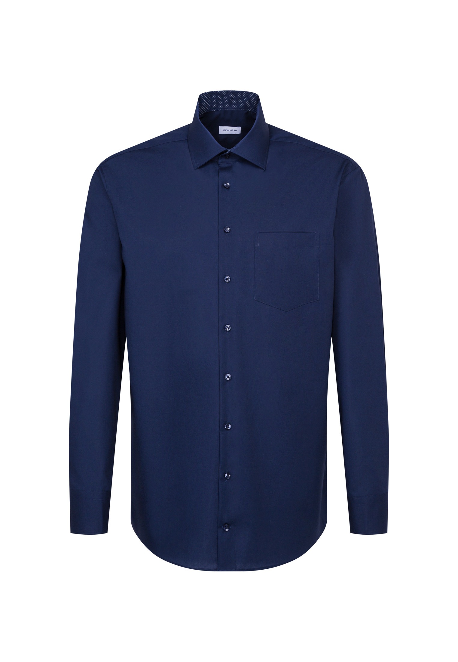 Thumbnail - seidensticker Businesshemd "Schwarze Rose" Regular 1/1 Kentkragen Uni