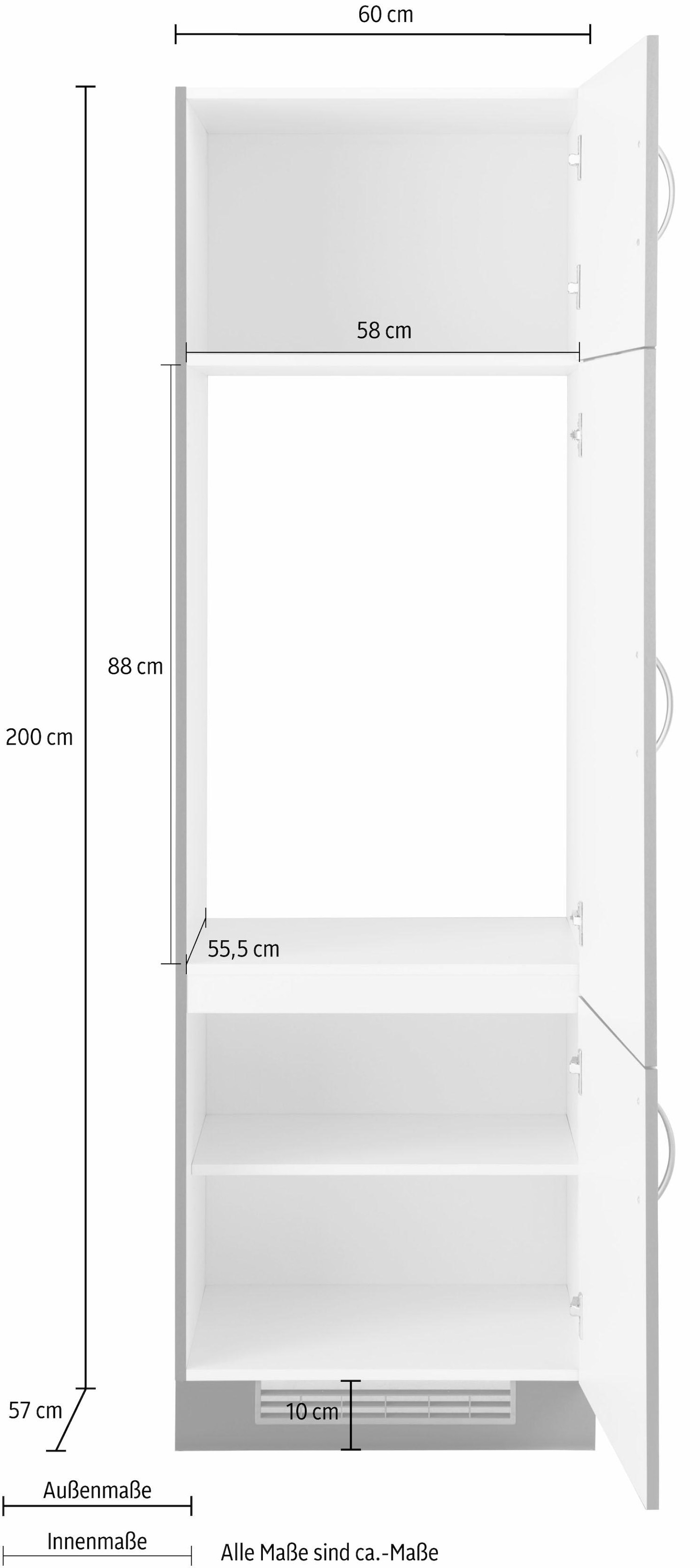 Küchen | BAUR Kühlumbauschrank kaufen wiho »Flexi«