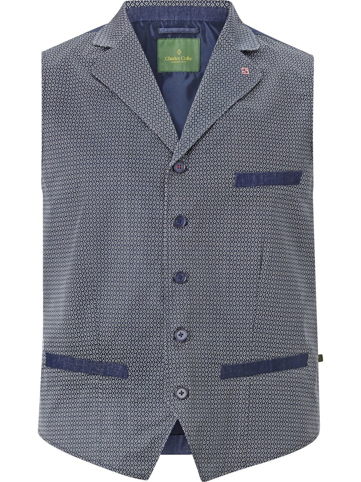 Charles Colby Funktionsweste "Weste DUKE ANDREW" 1 Stk. mit filigranem Must günstig online kaufen