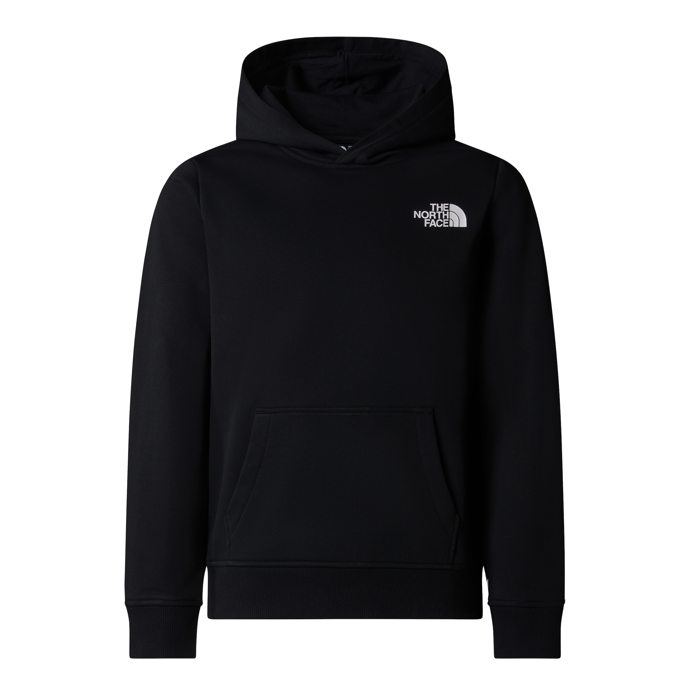 The North Face Kapuzensweatshirt »TEEN BOX NSE REGULAR HOODIE«, mit Logos auf Vorder- und Rückseite, aus Baumwolle, mit Rippbündchen
