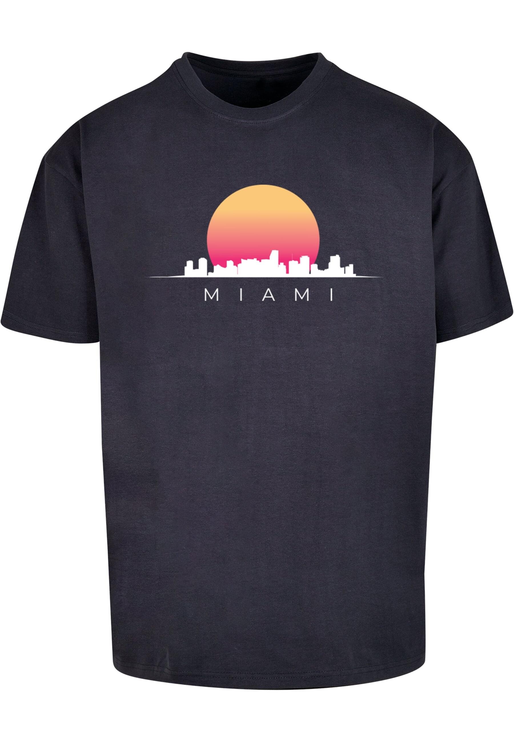T-Shirt »Merchcode Herren Miami X Heavy Oversize Tee-BY102«, (1 tlg.)