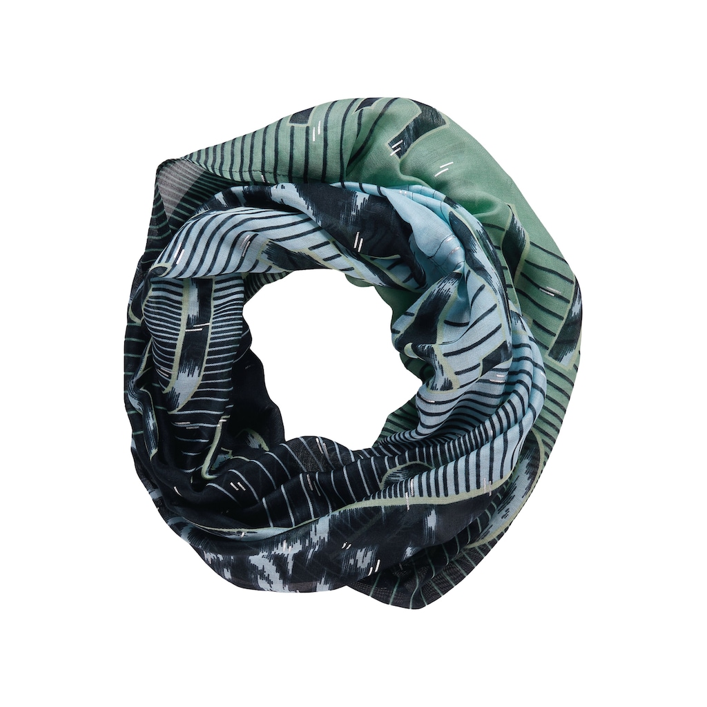 Cecil Loop »Print and Foil Loop«, mit Tie-Dye Muster