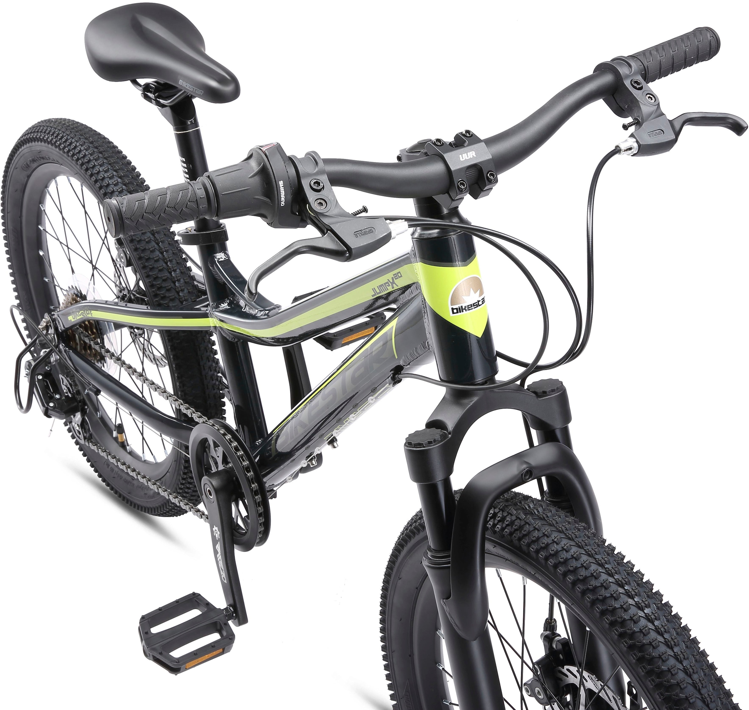 Bikestar Jugendfahrrad, 7 Gang, Shimano, RD-TY21 Schaltwerk, Kettenschaltung