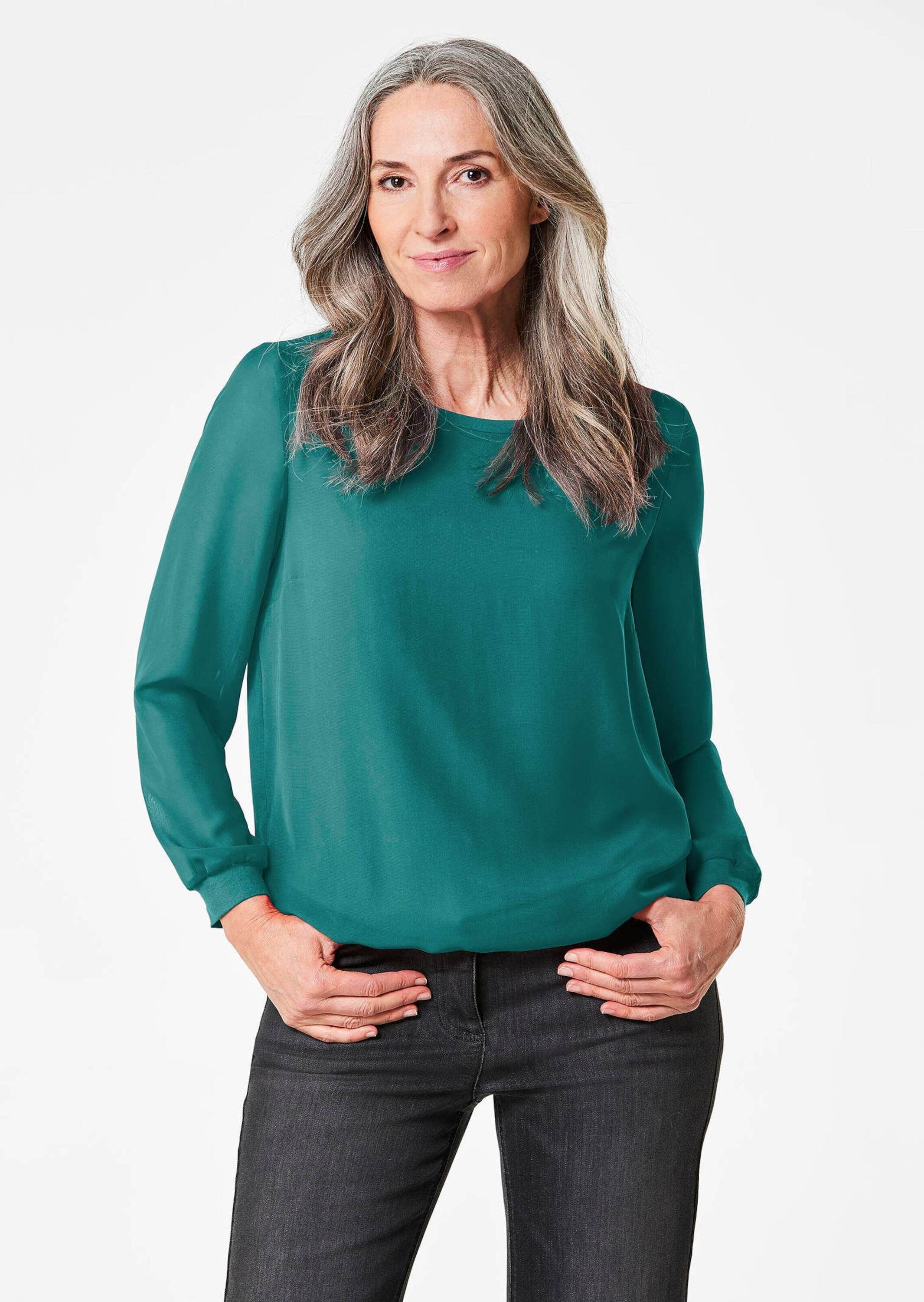 GOLDNER Klassische Bluse »Schlupfbluse Schlupfbluse«
