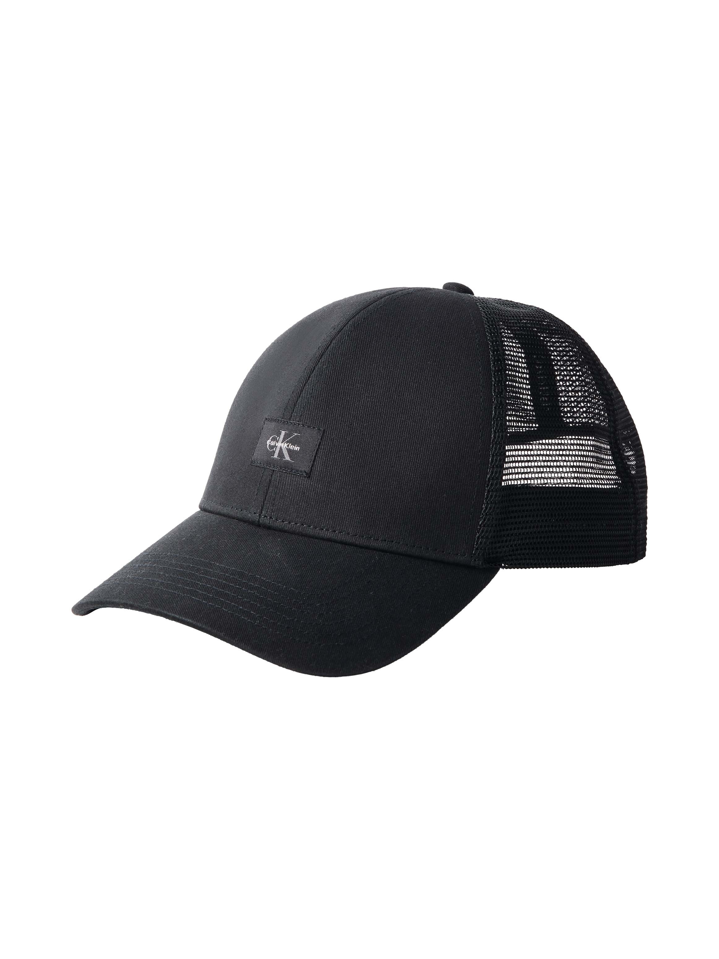 Calvin Klein Jeans Trucker Cap "MONOLOGO WOVEN PATCH TRUCKER" Netzeinsatz, günstig online kaufen
