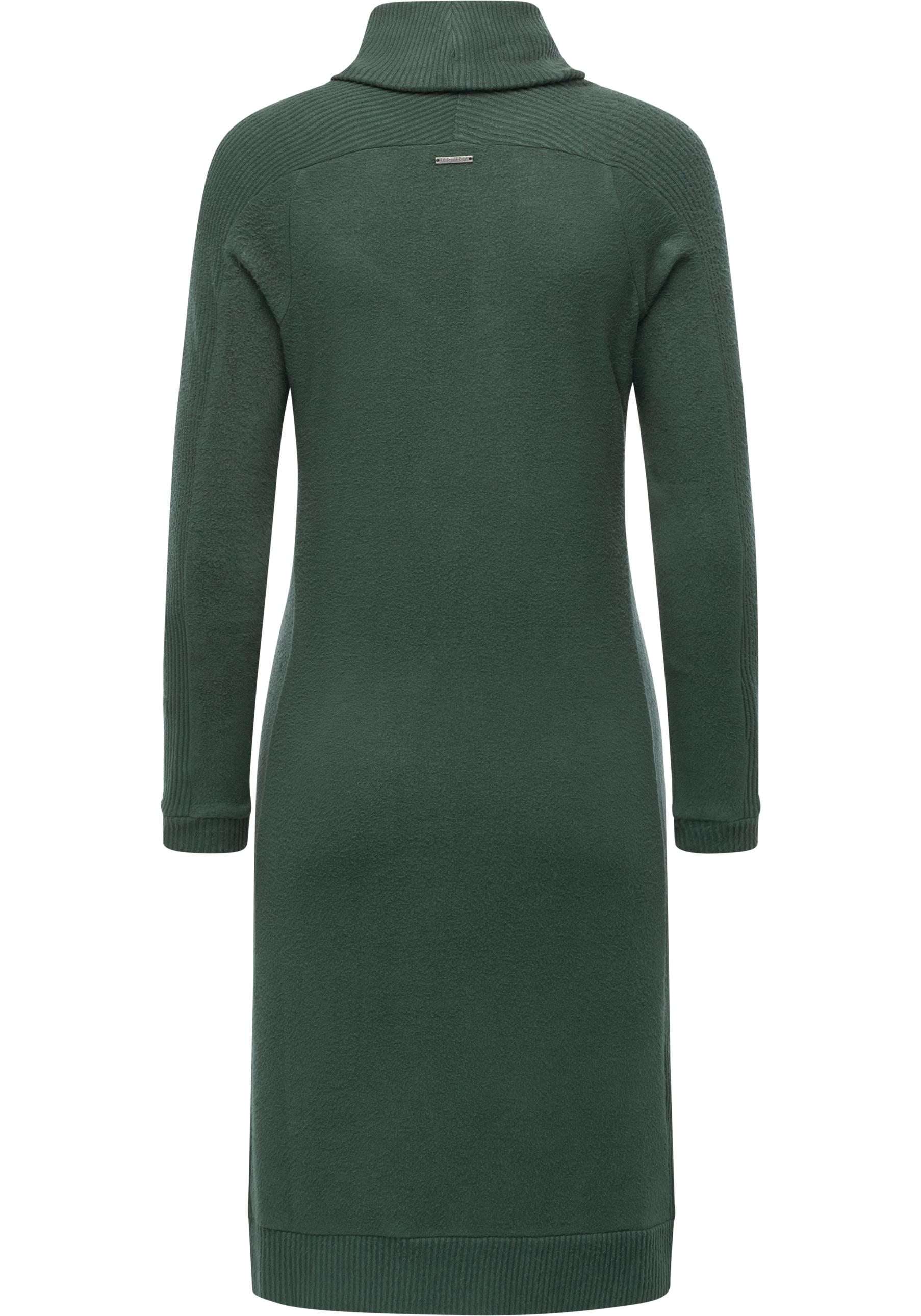 Thumbnail - Ragwear Jerseykleid "Peona" Ohne Taschen Modisches Damen Pulloverkleid mit Rollkragen