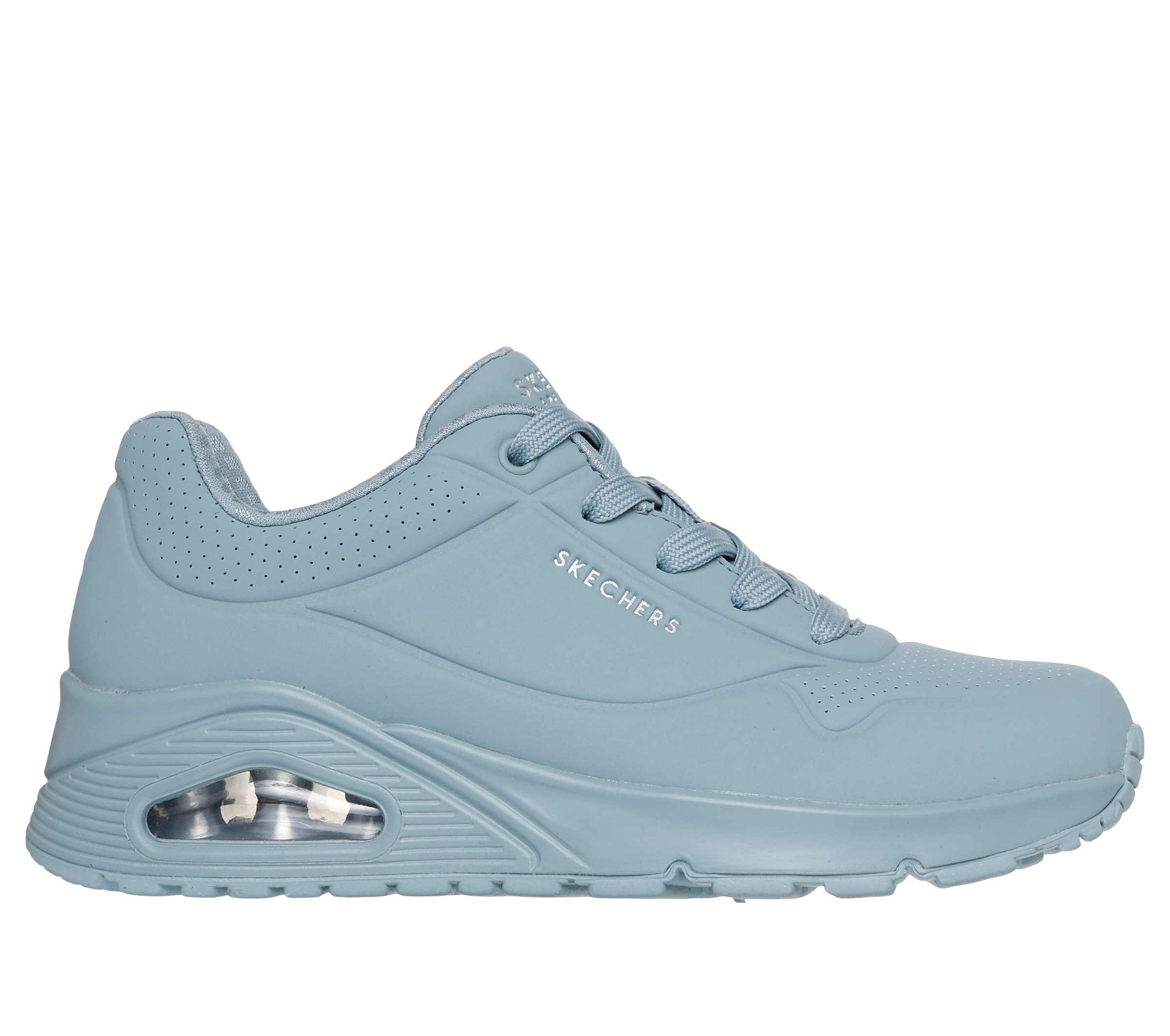 Skechers Street Uno Stand on Air Sneaker Blue Grey 40 3