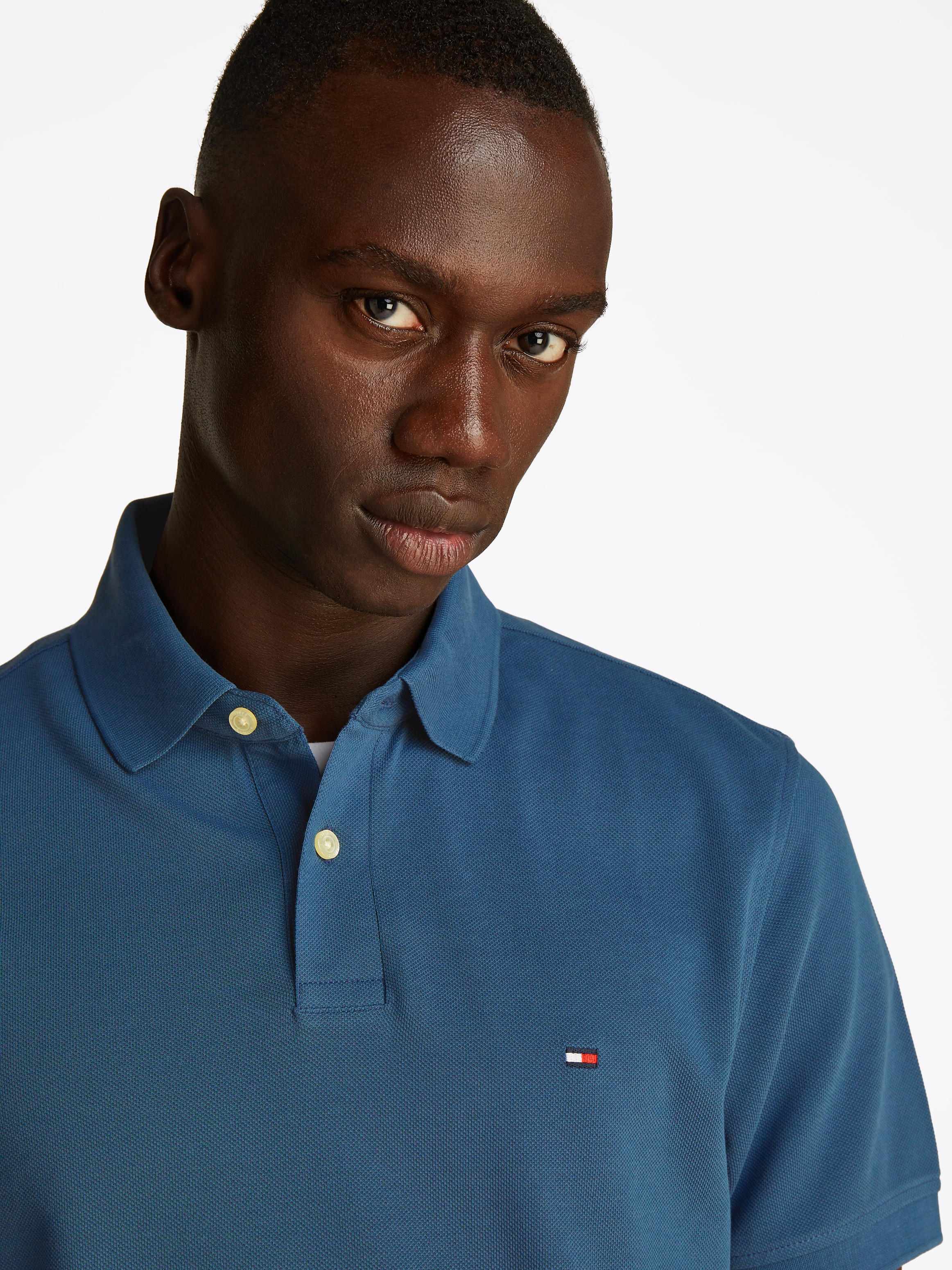 Tommy Hilfiger Poloshirt »1985 REGULAR POLO«, mit Tommy Hilfiger Kontraststreifen innen am Kragen