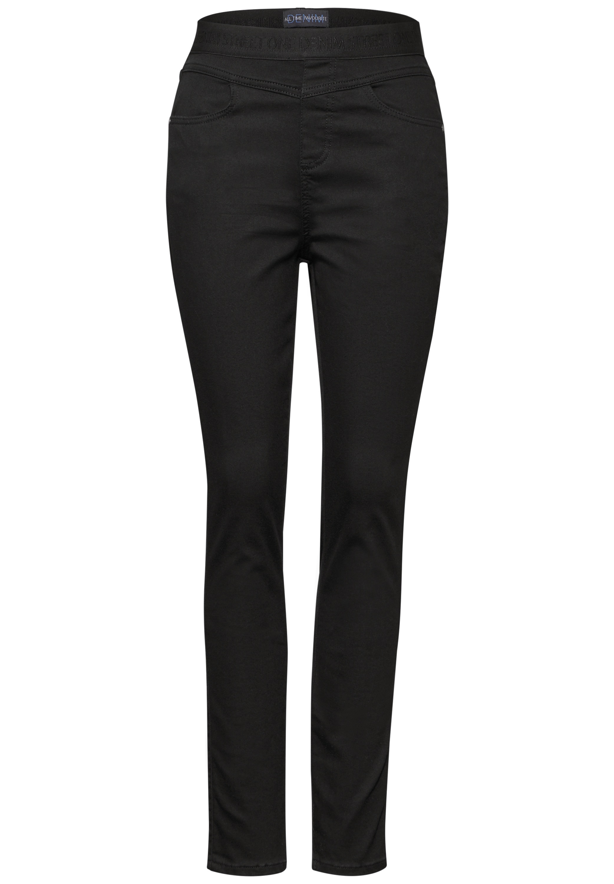 STREET ONE Skinny-fit-Jeans, High Waist