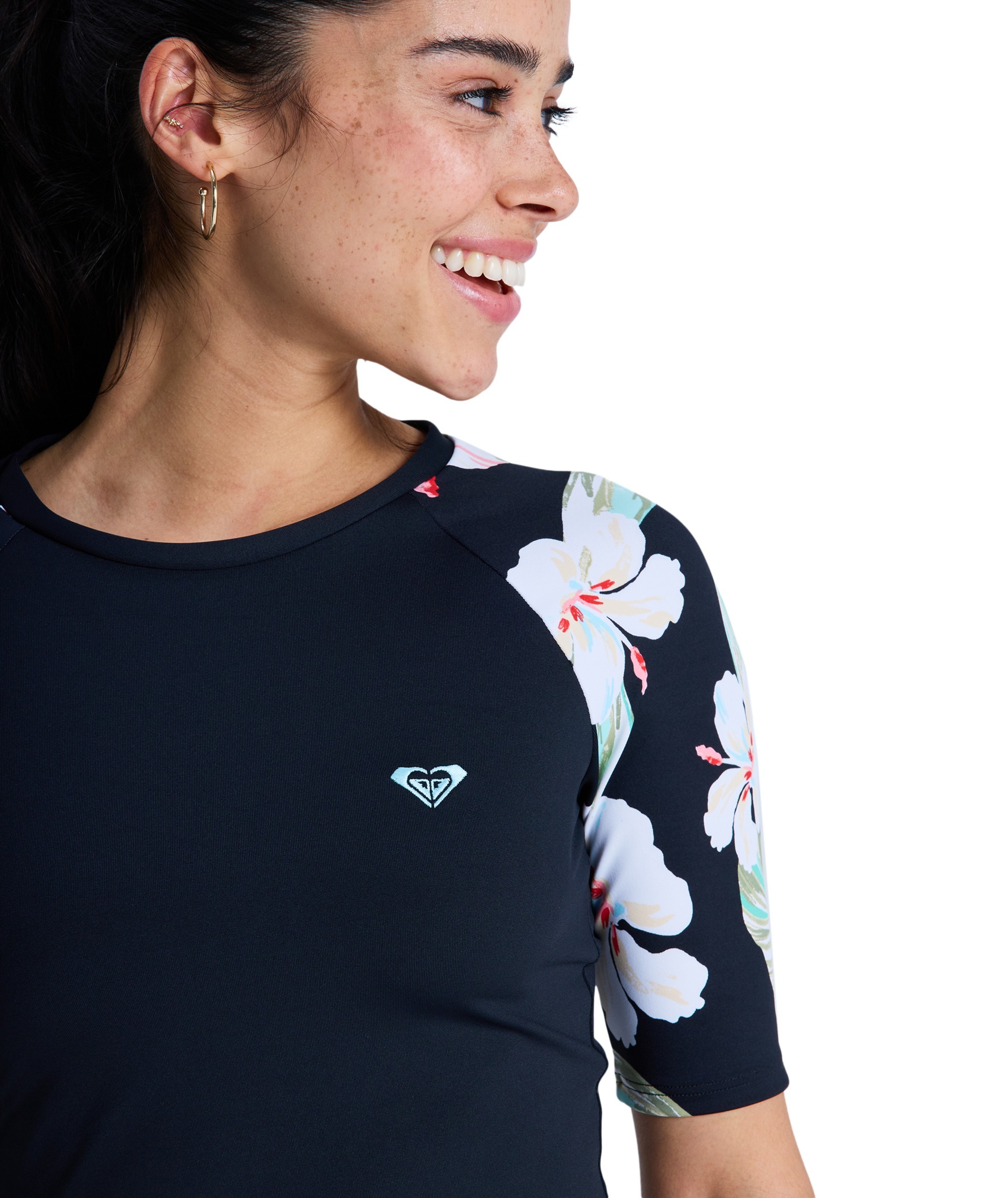 Roxy T-Shirt »THE CLASHORT SLEEVEIC LYCRA SHORT SLEEVE PT«