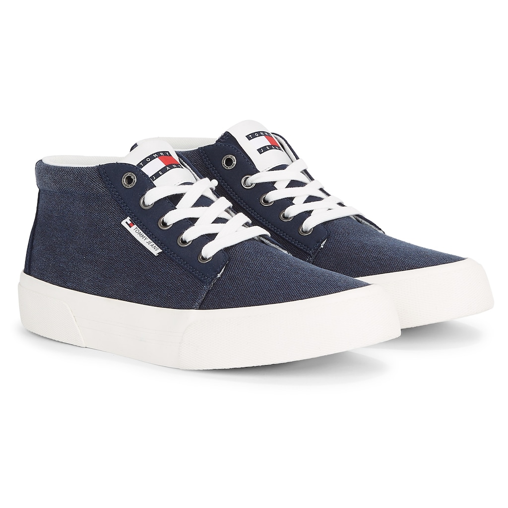 Tommy Jeans Sneaker »TJM MID CUT CANVAS COLOR«, mit seitlichem Logoschriftzug