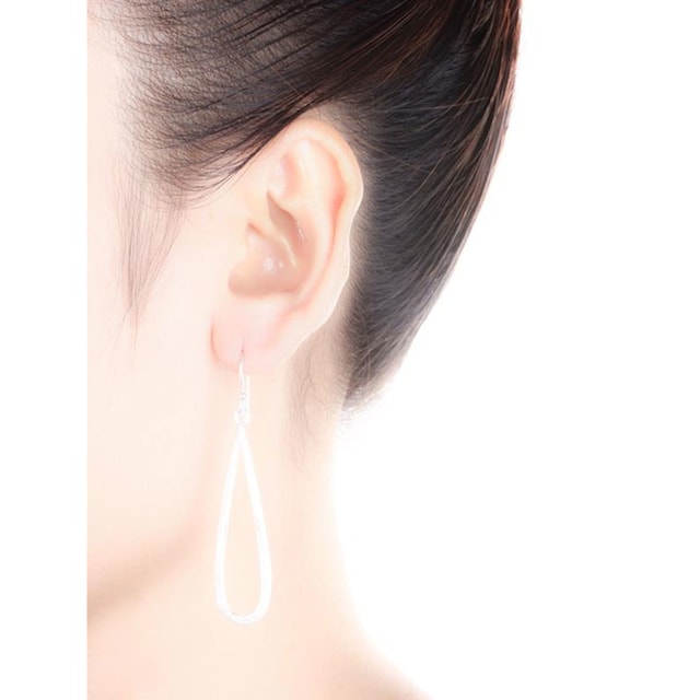 Adelia´s Paar Ohrhänger »Ohrringe 925 Sterling Silber Ohrringe - Ohrhänger«,  925 Silber Dreieck gerundet gebürstet online kaufen | BAUR