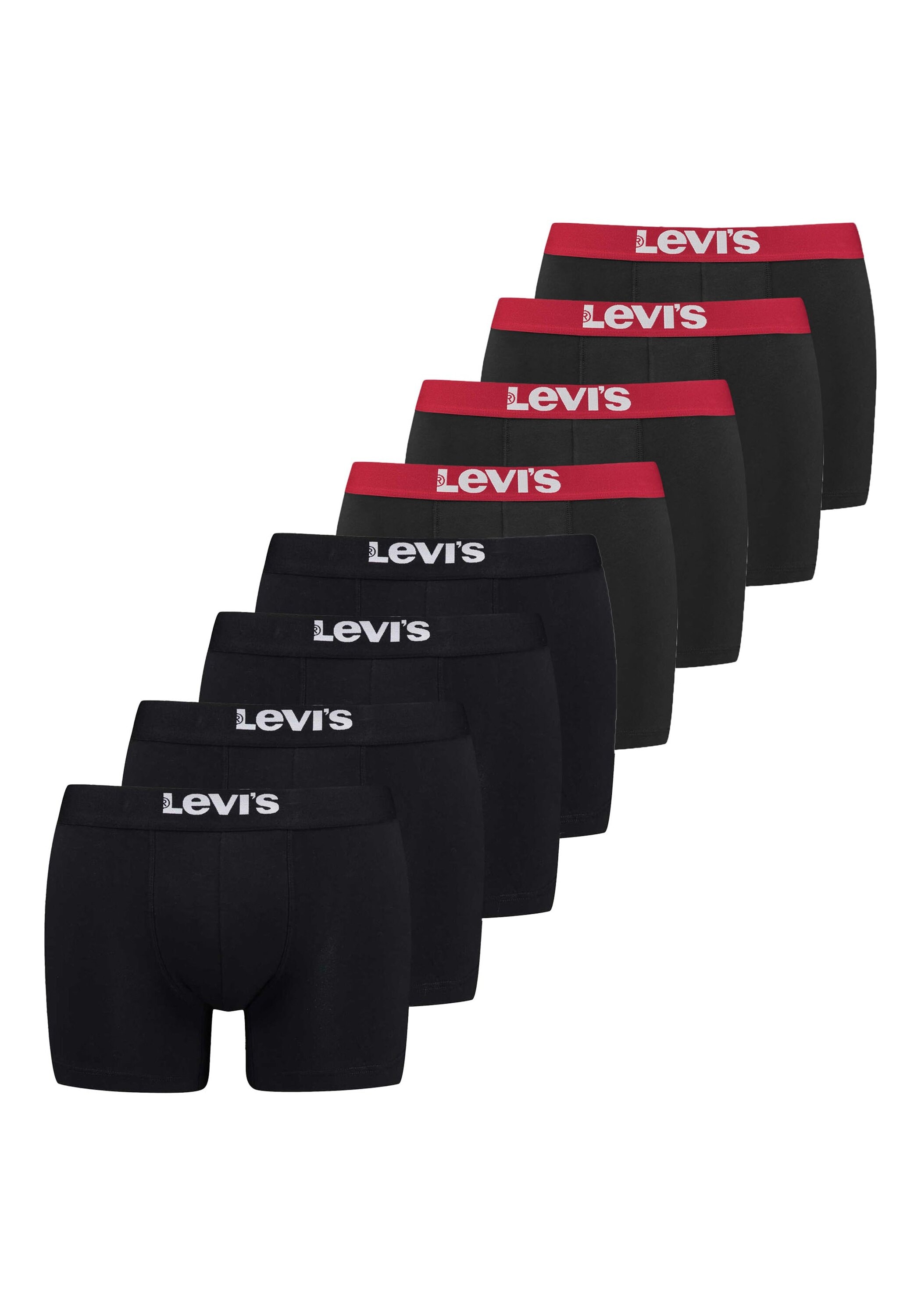 Levis Boxershorts "Boxershort SOLID BASIC BOXER BRIEF ORG CO 4P ECOM 8er Pa günstig online kaufen