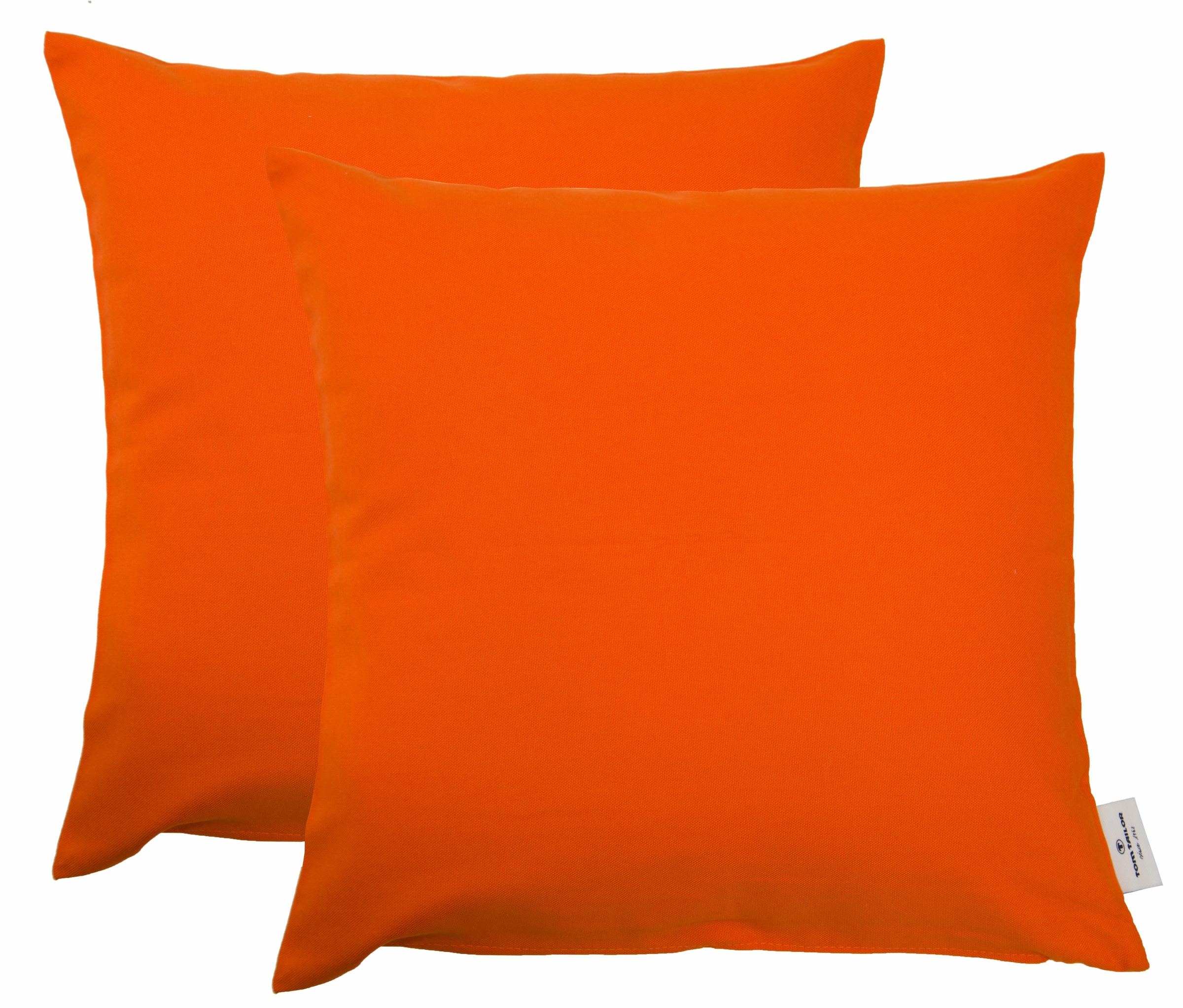 TOM TAILOR HOME "Dove" unifarben, Kissenhüllen ohne Füllung, 2er Pack