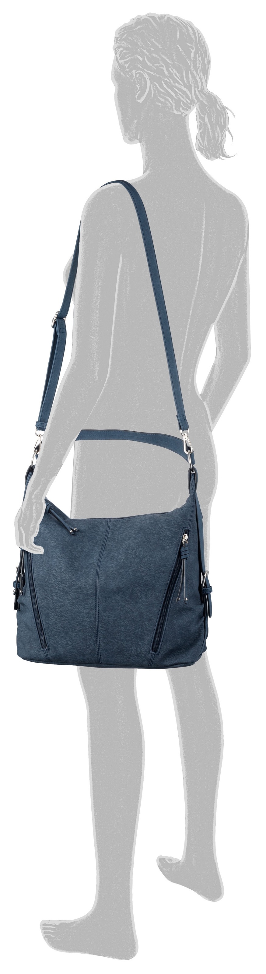 TOM TAILOR Hobo "CAIA Hobo bag" in schlichter Optik günstig online kaufen