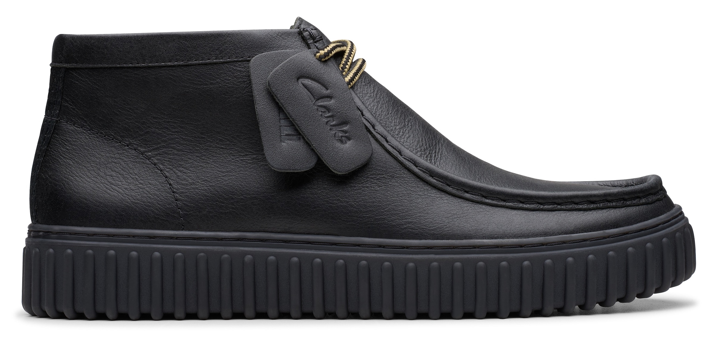 Clarks Schnürboots »Torhill Hi«, Desert Boots, High Top Sneaker mit Wechselfußbett