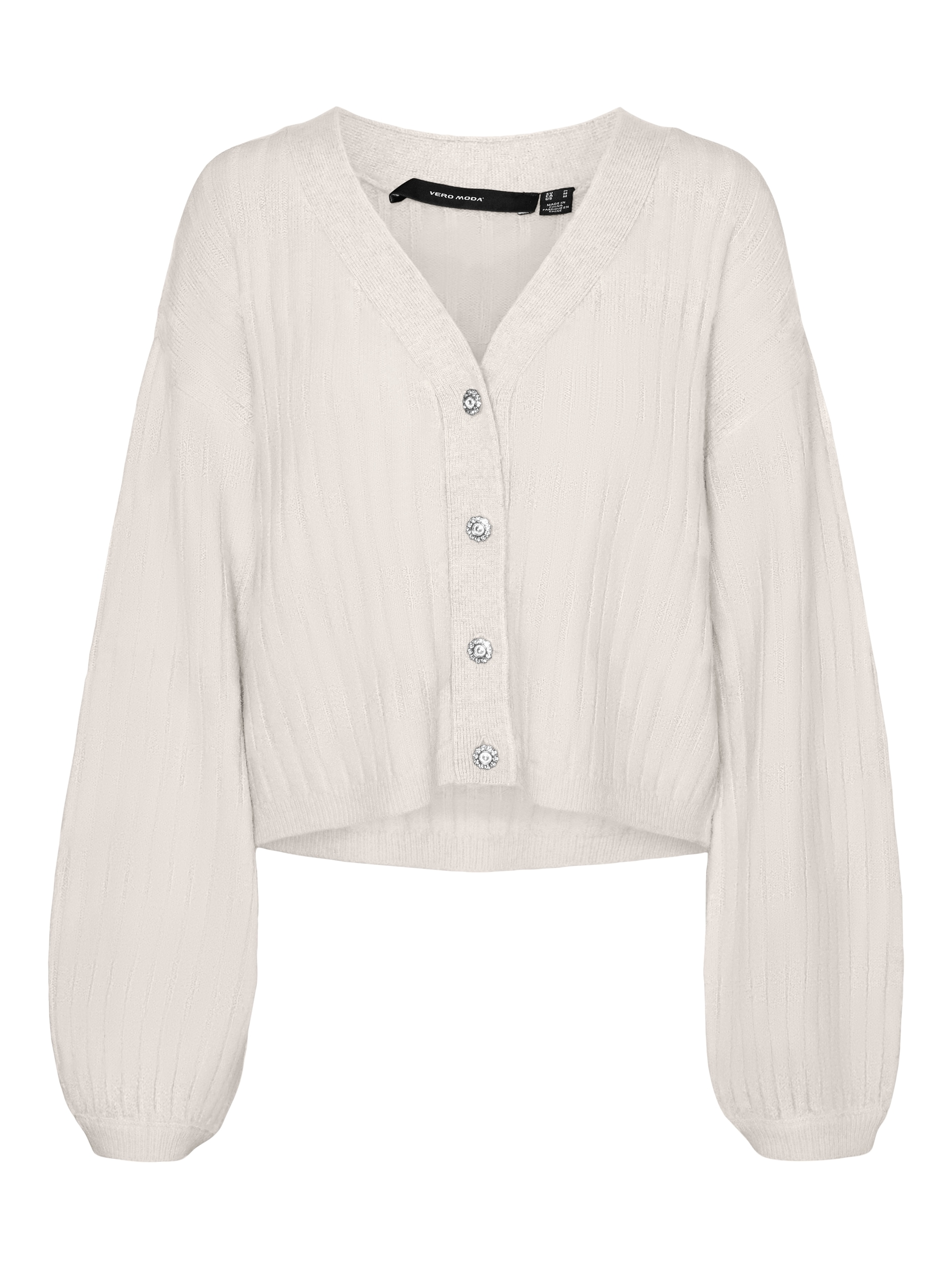 Vero Moda Strickjacke "VMELYA LS V-NECK CARDIGAN GA BOO"