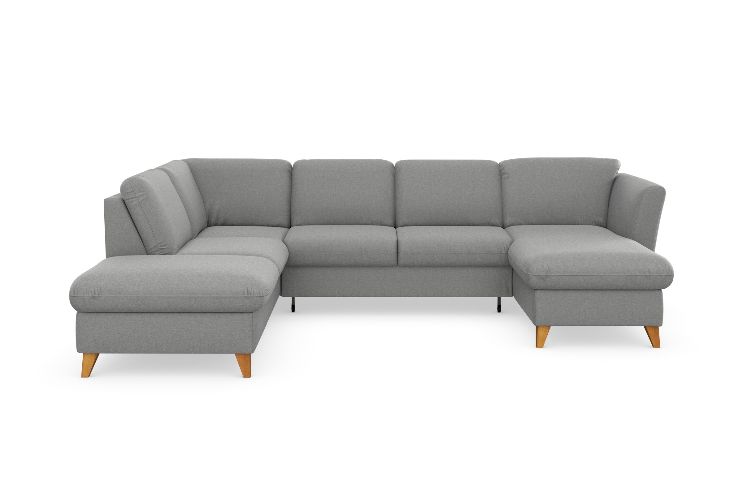 Home affaire Wohnlandschaft "Trelleborg U-Form" Federkern-Polsterung, wahlw günstig online kaufen