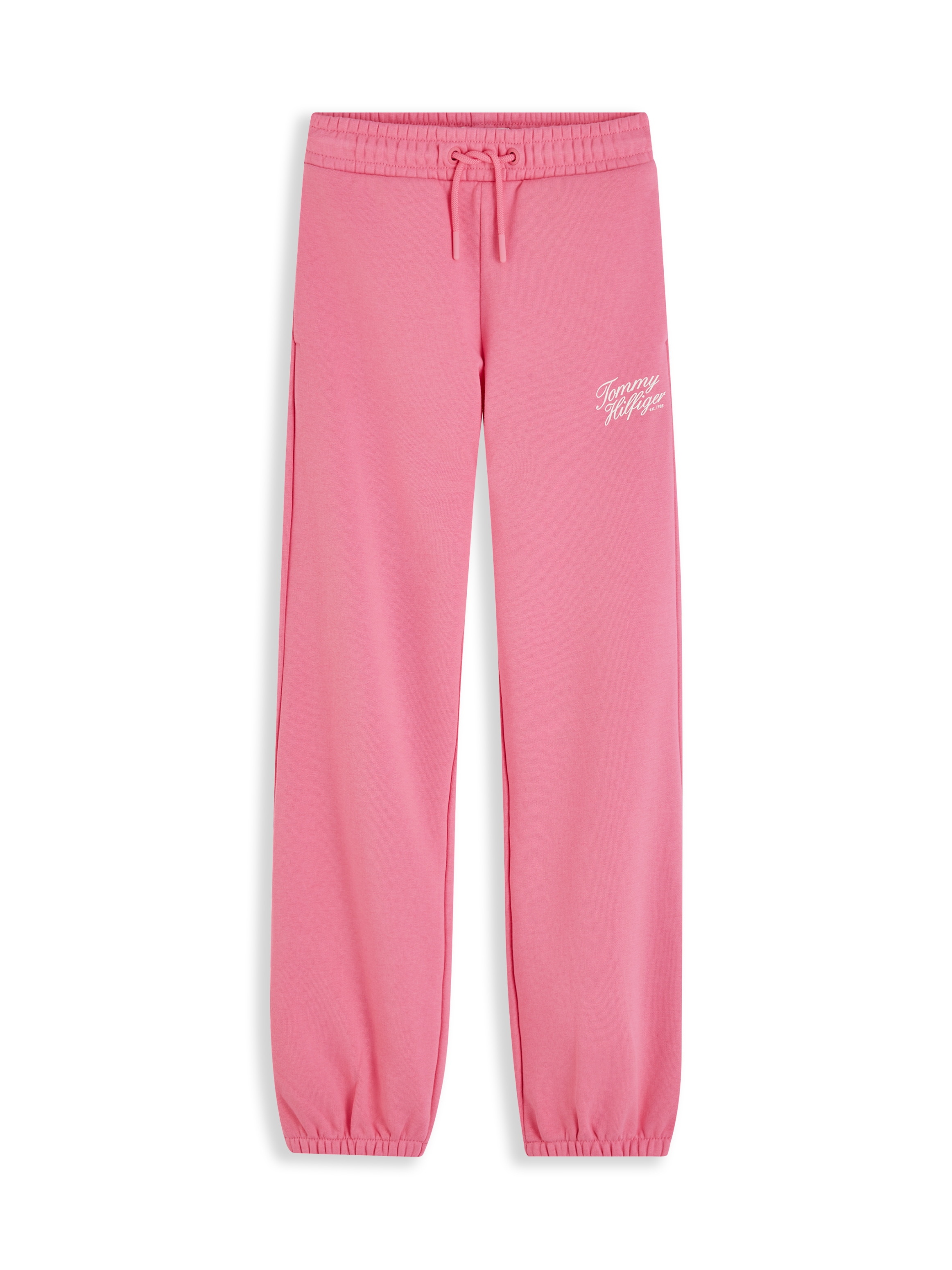 Tommy Hilfiger Sweathose »TOMMY SCRIPT SWEATPANTS«  Regular Fit, Elastische Bündchen, Kinder bis 16 Jahre